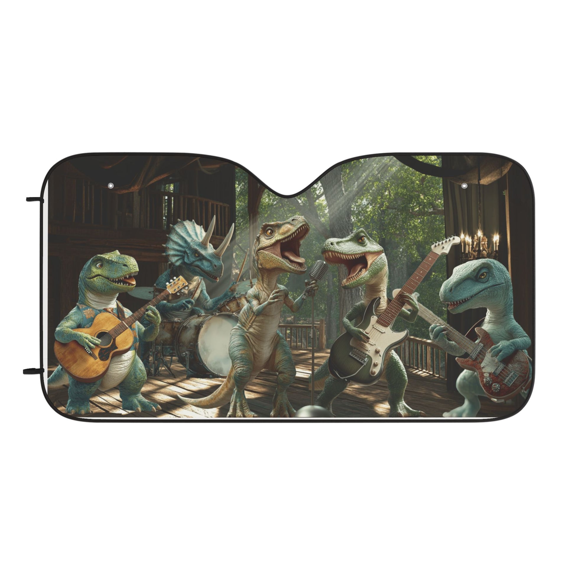 Dinosaur Car Sun Shades - Fun Vehicle Accessories, Sun Protection, Car Interior Decor, Gifts for Dinosaur Lovers, Summer Essentials