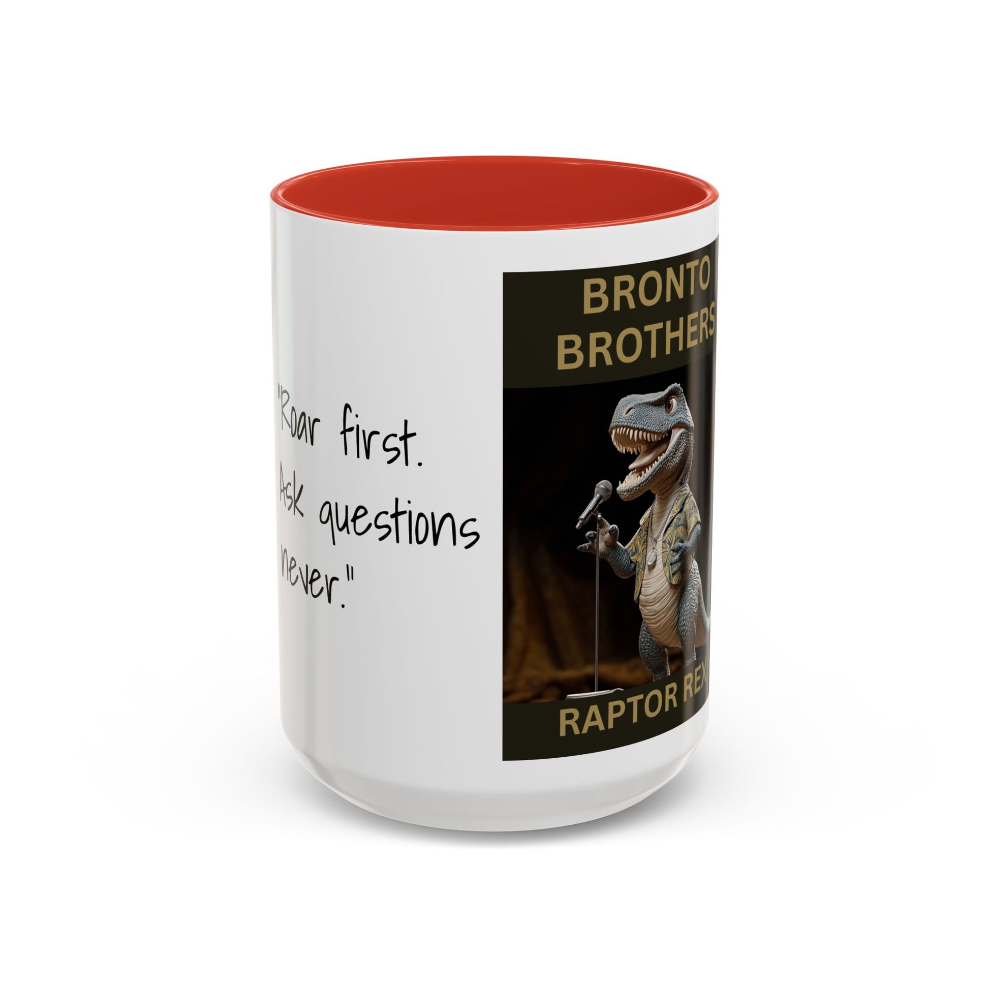 Raptor Rex Collector Dinosaur Coffee Mug - Fun Dino Mug for Dinosaur Lovers, Gift for Birthdays, Anniversaries, Collector's Item