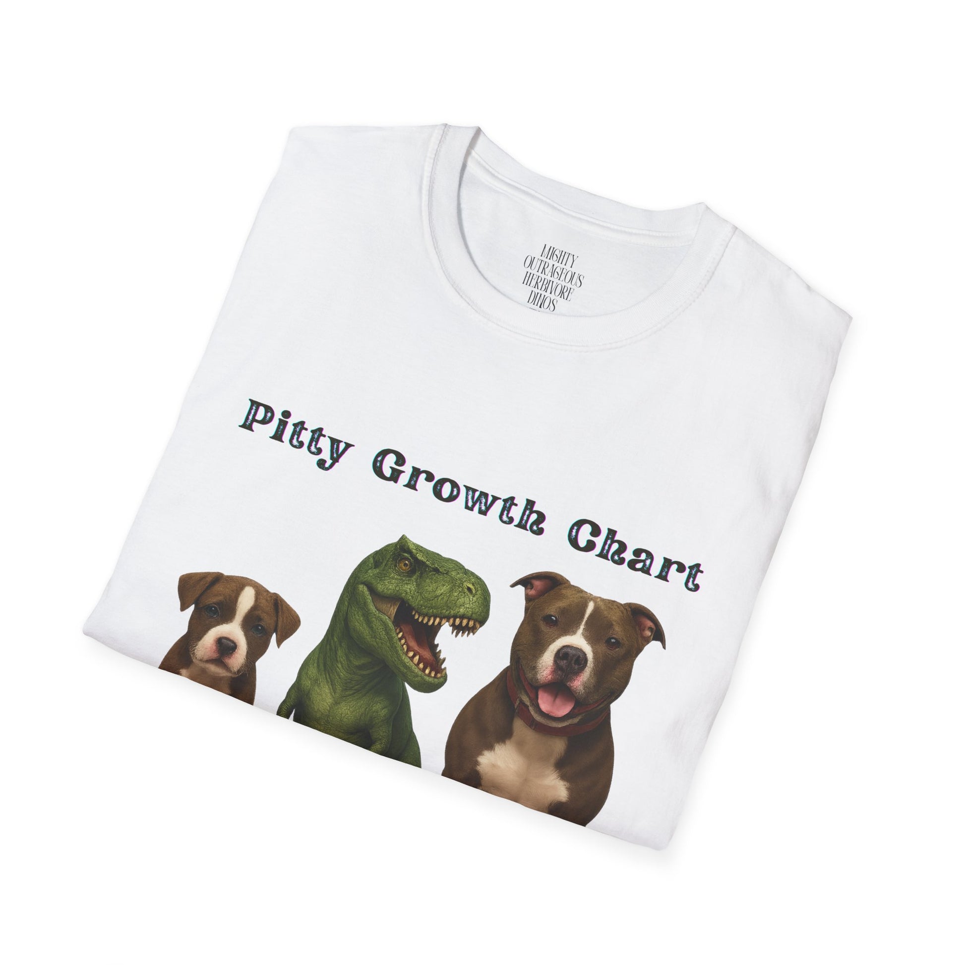 Whimsical Pet-Themed T-Shirt - Perfect for Dog Lovers, Dino-Dog Trainers, Gifts for Pet Owners, Casual Wear, Fun Statement Tee