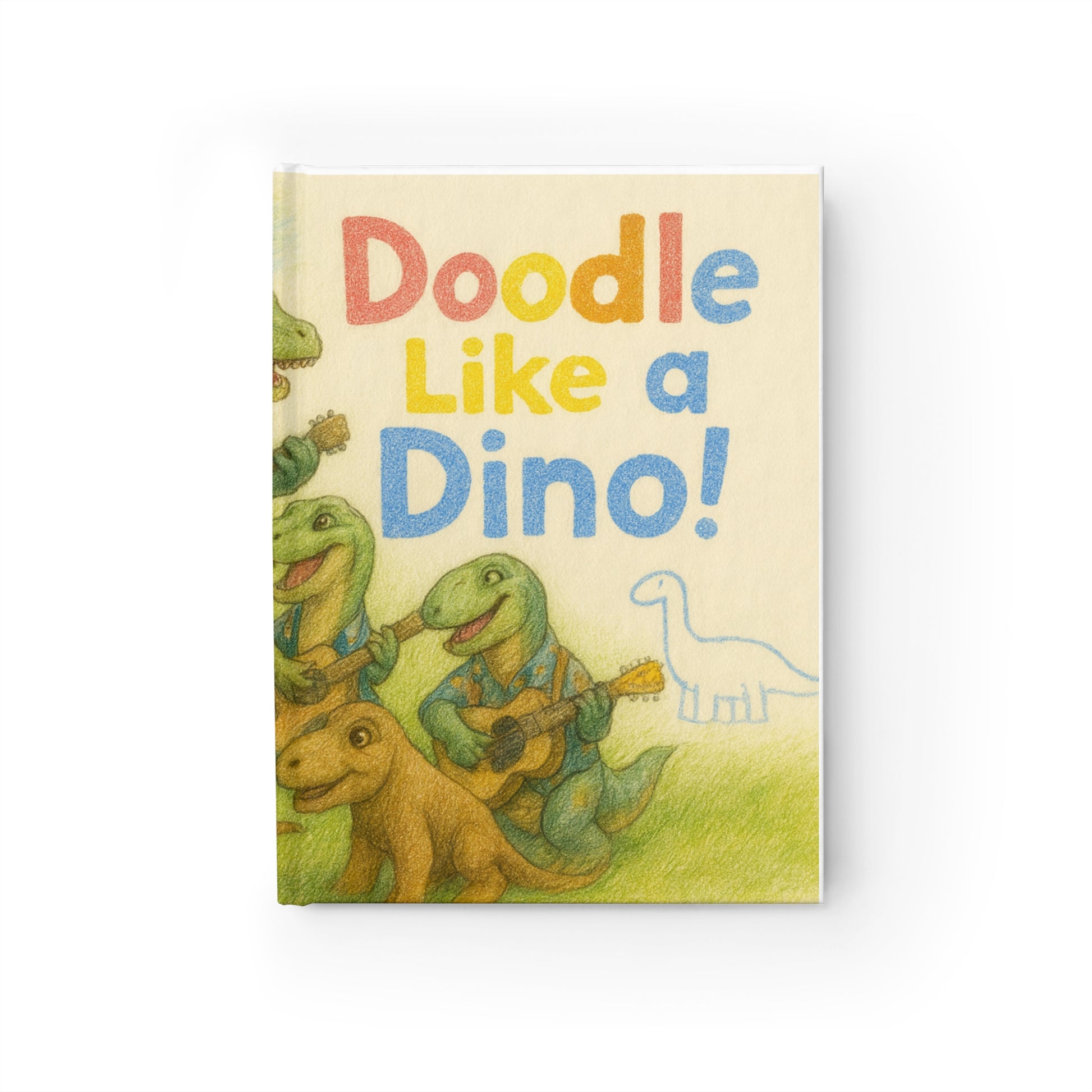 Dinosaur Doodle Journal for Kids, Fun Sketchbook, Creative Writing, Gift for Birthdays, Holidays, Dinosaur Lovers
