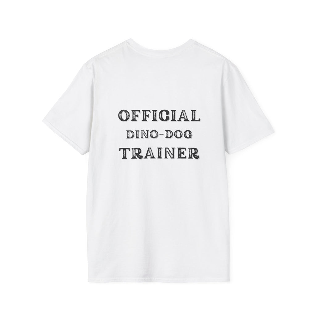 Whimsical Pet-Themed T-Shirt - Perfect for Dog Lovers, Dino-Dog Trainers, Gifts for Pet Owners, Casual Wear, Fun Statement Tee
