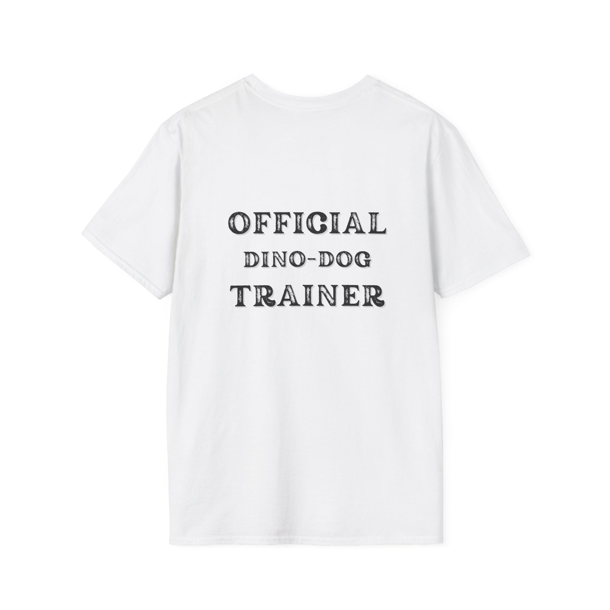 Whimsical Pet-Themed T-Shirt - Perfect for Dog Lovers, Dino-Dog Trainers, Gifts for Pet Owners, Casual Wear, Fun Statement Tee