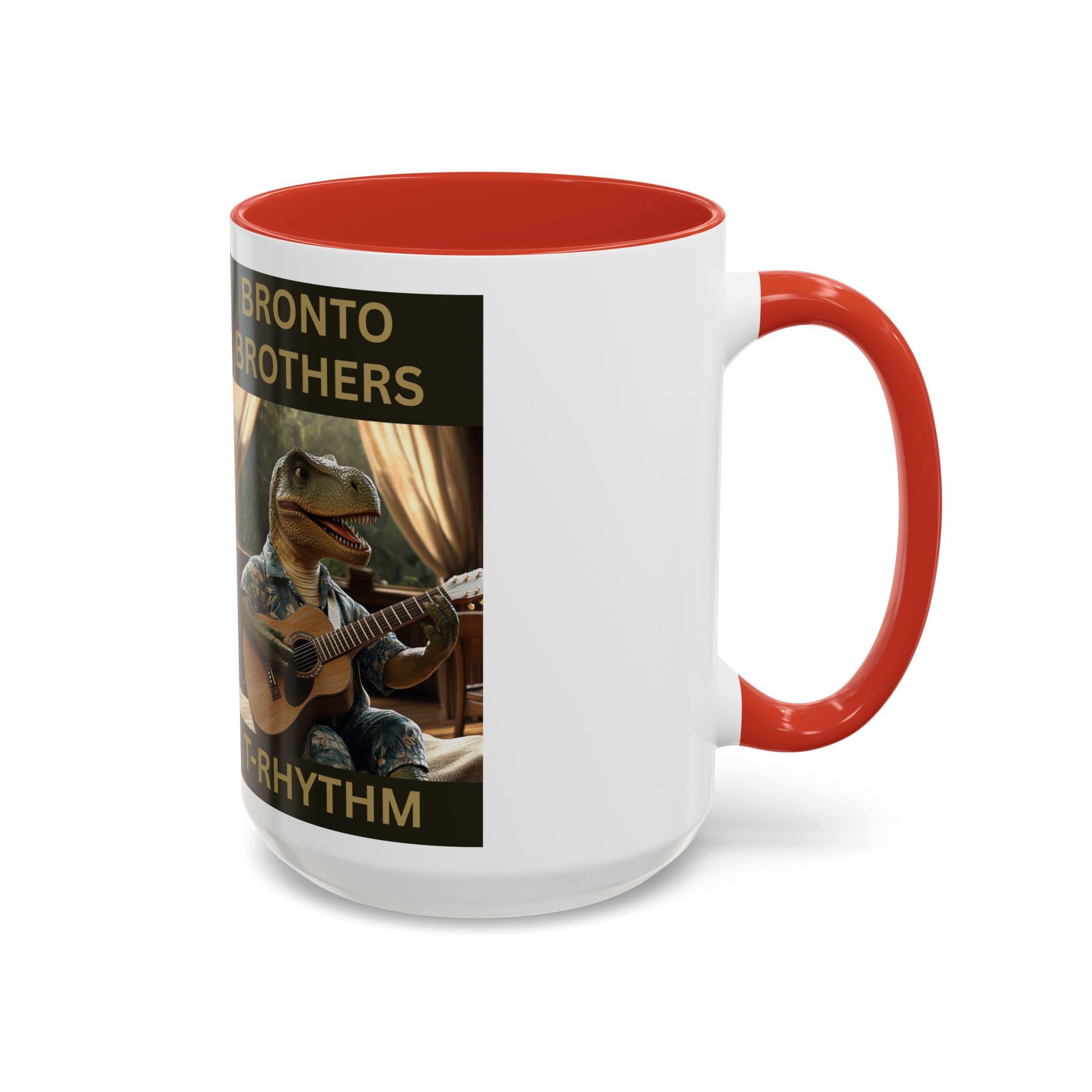 T-Rhythm Collector Dinosaur Coffee Mug - Fun Dino Design for Music Lovers
