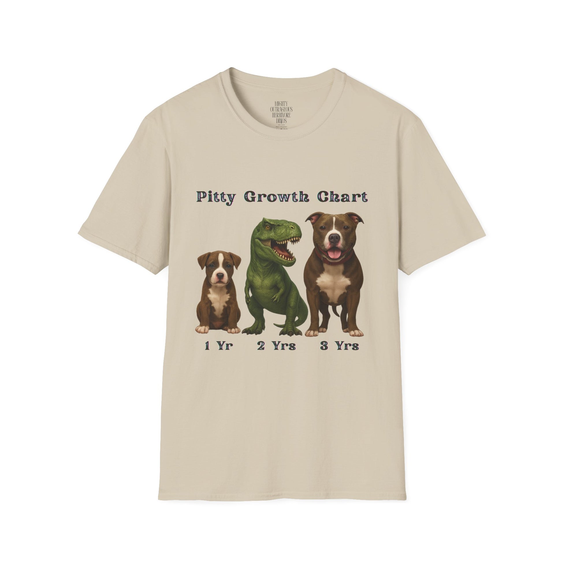Whimsical Pet-Themed T-Shirt - Perfect for Dog Lovers, Dino-Dog Trainers, Gifts for Pet Owners, Casual Wear, Fun Statement Tee
