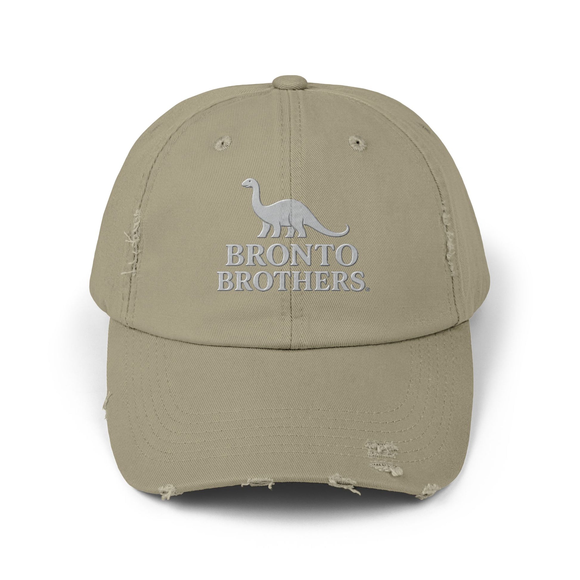 Fun Dinosaur Baseball Hat, Bronto Brothers Graphic Cap, Trendy Dad Hat for Outdoor Adventures, Gift for Dino Lovers