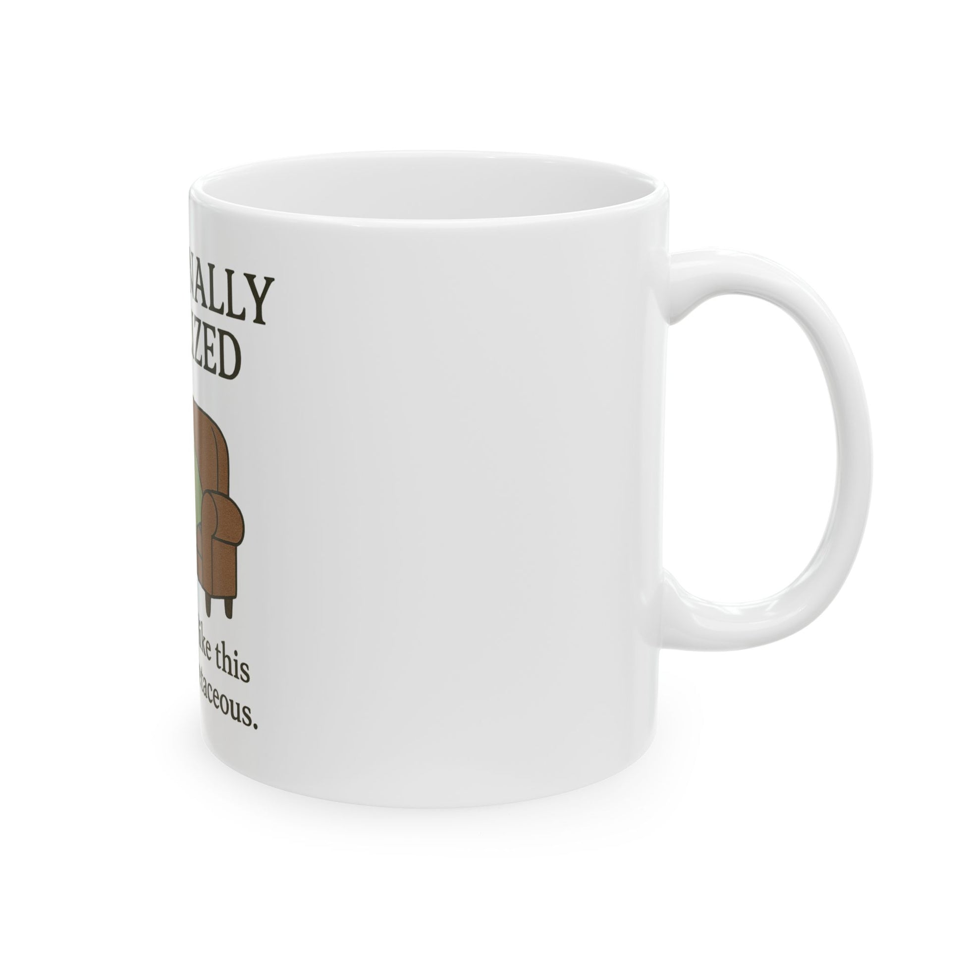Emotional Fossilized Dinosaur Mug | Funny Coffee Cup | Gift for Dinosaur Lovers | Home Office Mug | Fun Drinkware | 11oz, 15oz