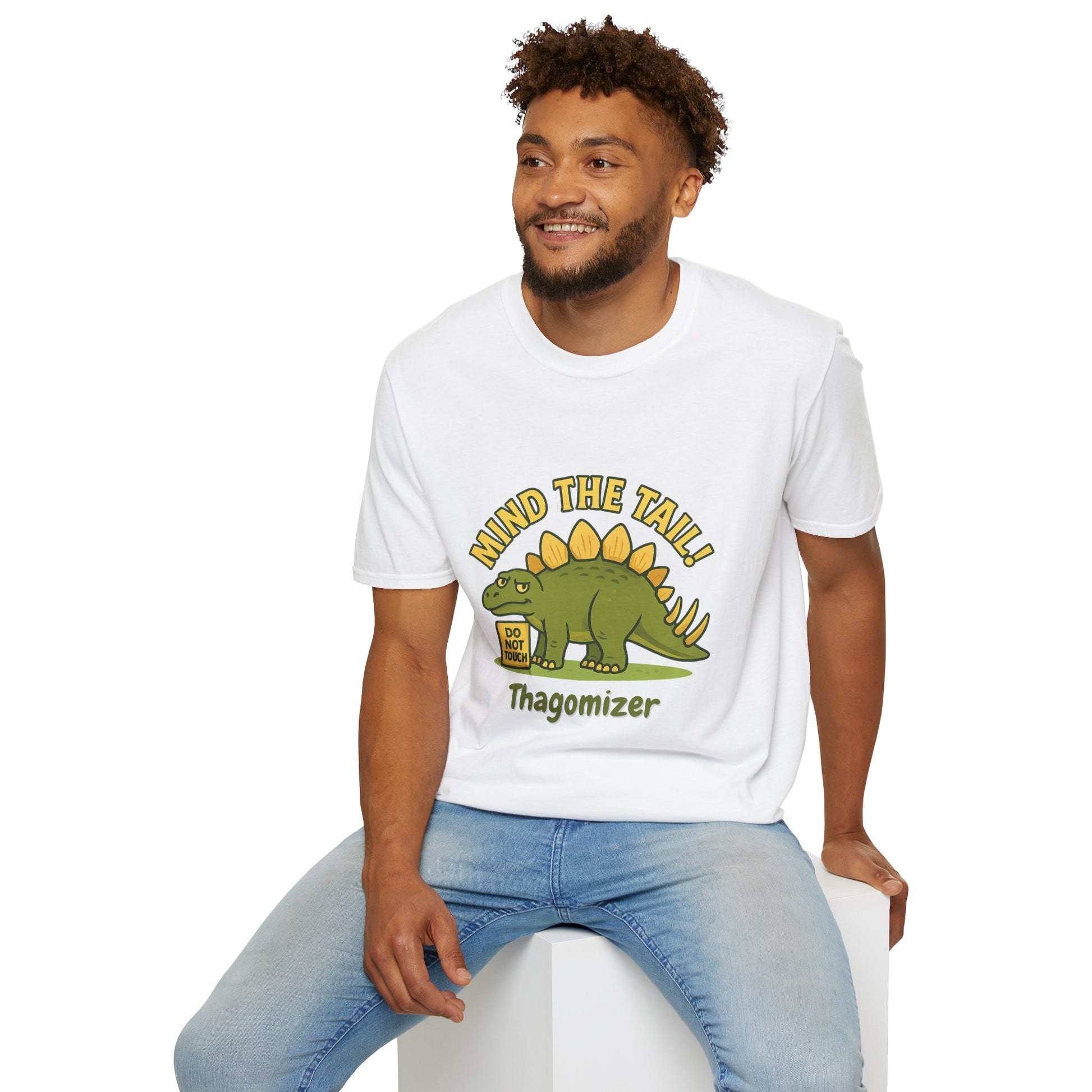 Playful Dinosaur Tee, Funny T-Shirt, Sarcasm Humor Shirt, Gift for Dinosaurs Lovers, Birthday, Funny Casual Wear