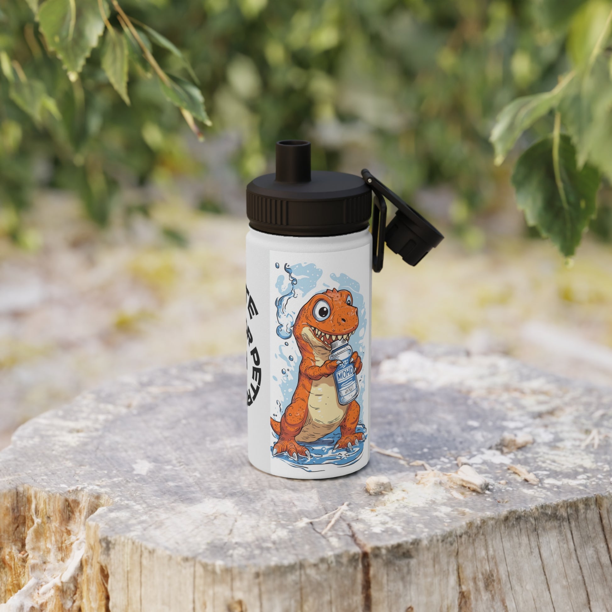 Water Bottle for Kids, Hydrate or Petrify Graphic, Fun Stainless Steel Dinosaur Theme, Sports Bottle for Active Lifestyle, Gifts for [...]
