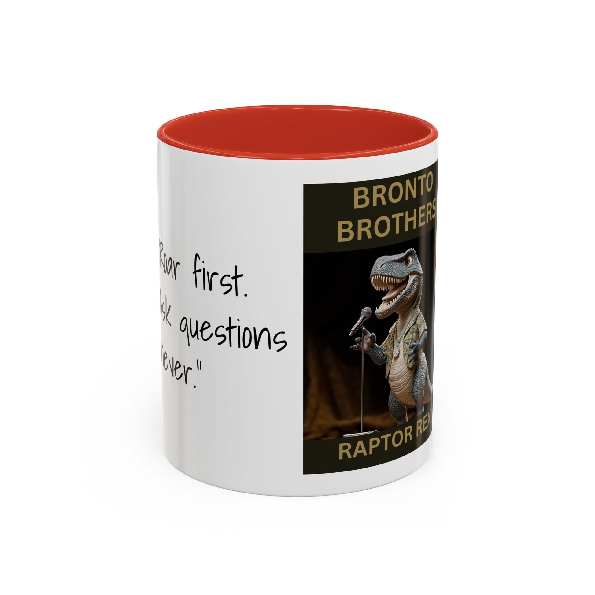 Raptor Rex Collector Dinosaur Coffee Mug - Fun Dino Mug for Dinosaur Lovers, Gift for Birthdays, Anniversaries, Collector's Item