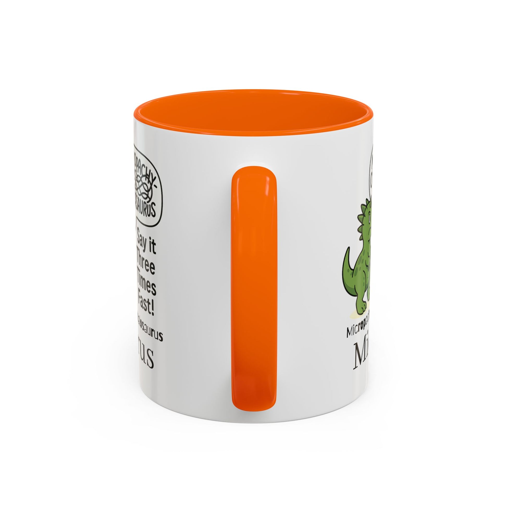 Micro Pachycephalosaurus Coffee Mug | Fun Dinosaur Drinkware, Unique Gift, Quirky Office Cup, Geeky Decor, Educational Mug