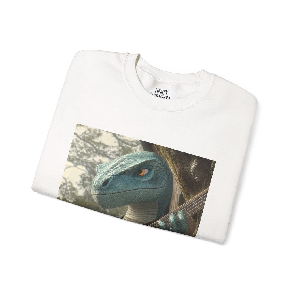 Cozy Sweatshirt of Groovy with The Brontos 2025 Band "Be Roarsome" Tour dates. Crewneck, Cotton.