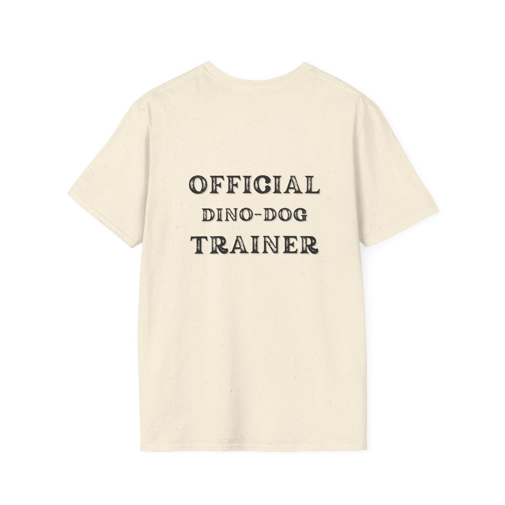 Whimsical Pet-Themed T-Shirt - Perfect for Dog Lovers, Dino-Dog Trainers, Gifts for Pet Owners, Casual Wear, Fun Statement Tee