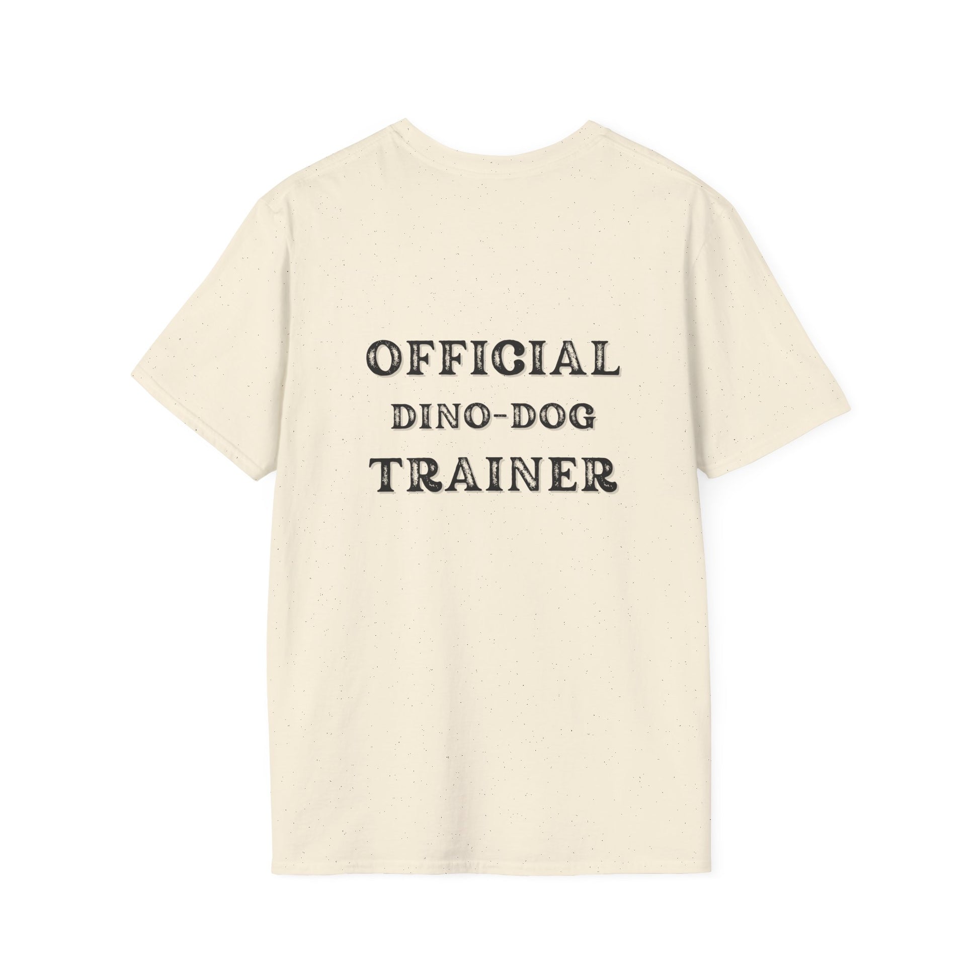 Whimsical Pet-Themed T-Shirt - Perfect for Dog Lovers, Dino-Dog Trainers, Gifts for Pet Owners, Casual Wear, Fun Statement Tee