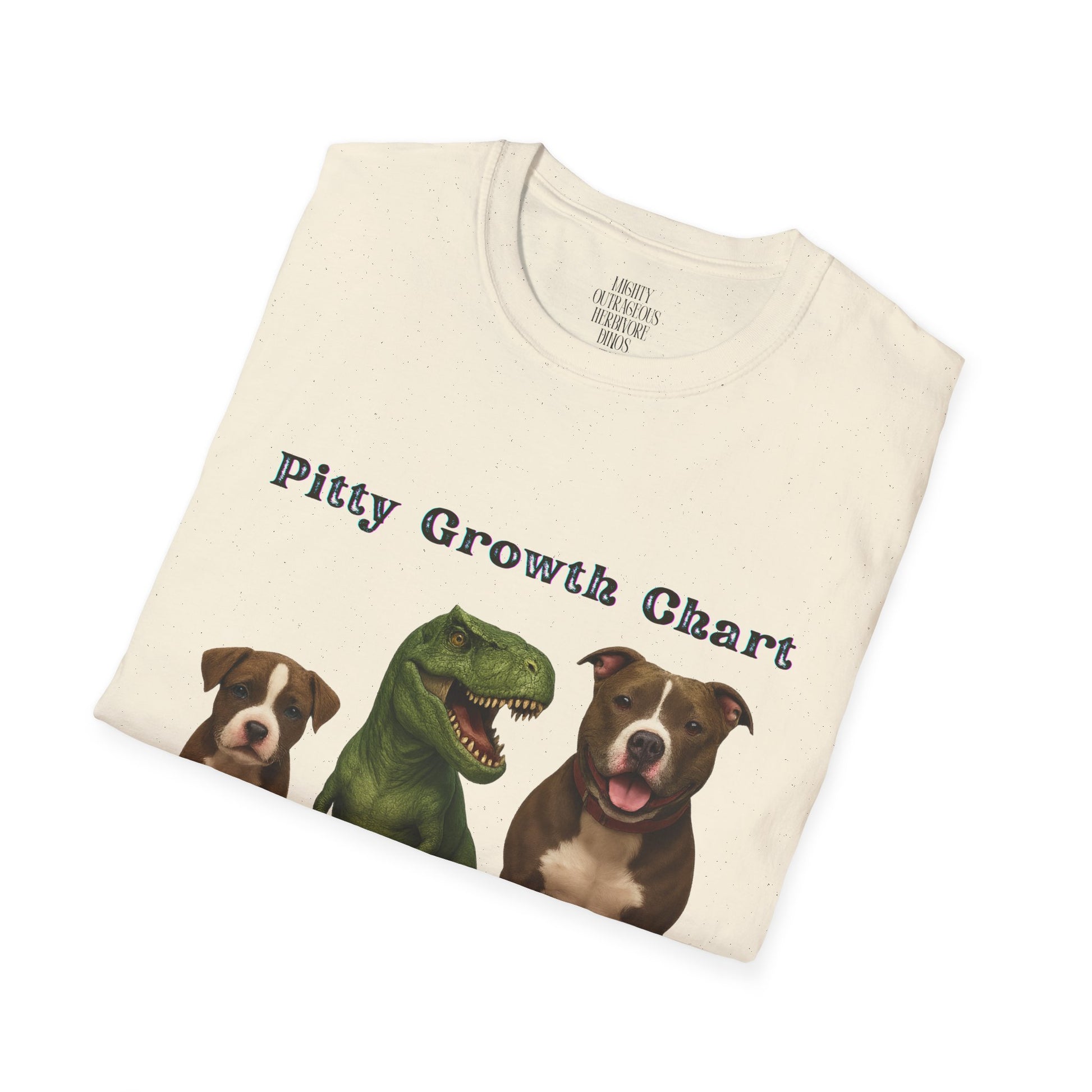 Whimsical Pet-Themed T-Shirt - Perfect for Dog Lovers, Dino-Dog Trainers, Gifts for Pet Owners, Casual Wear, Fun Statement Tee