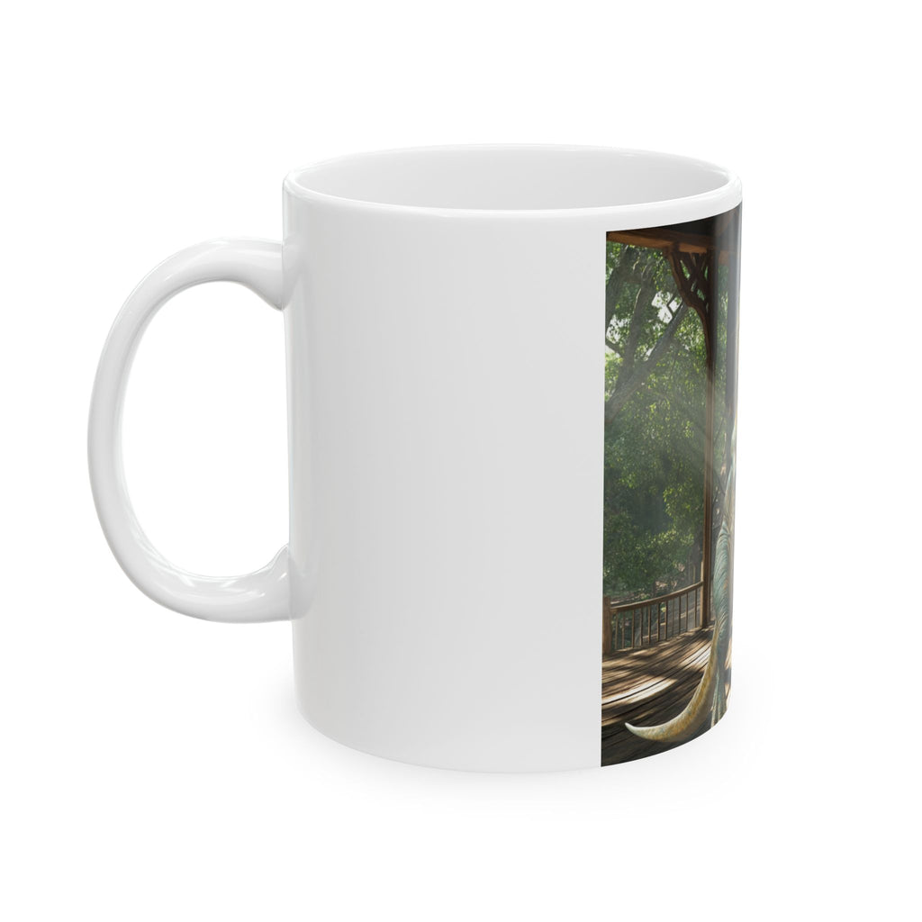 Raptor Rex, T-Rex Dinosaur Mug,
