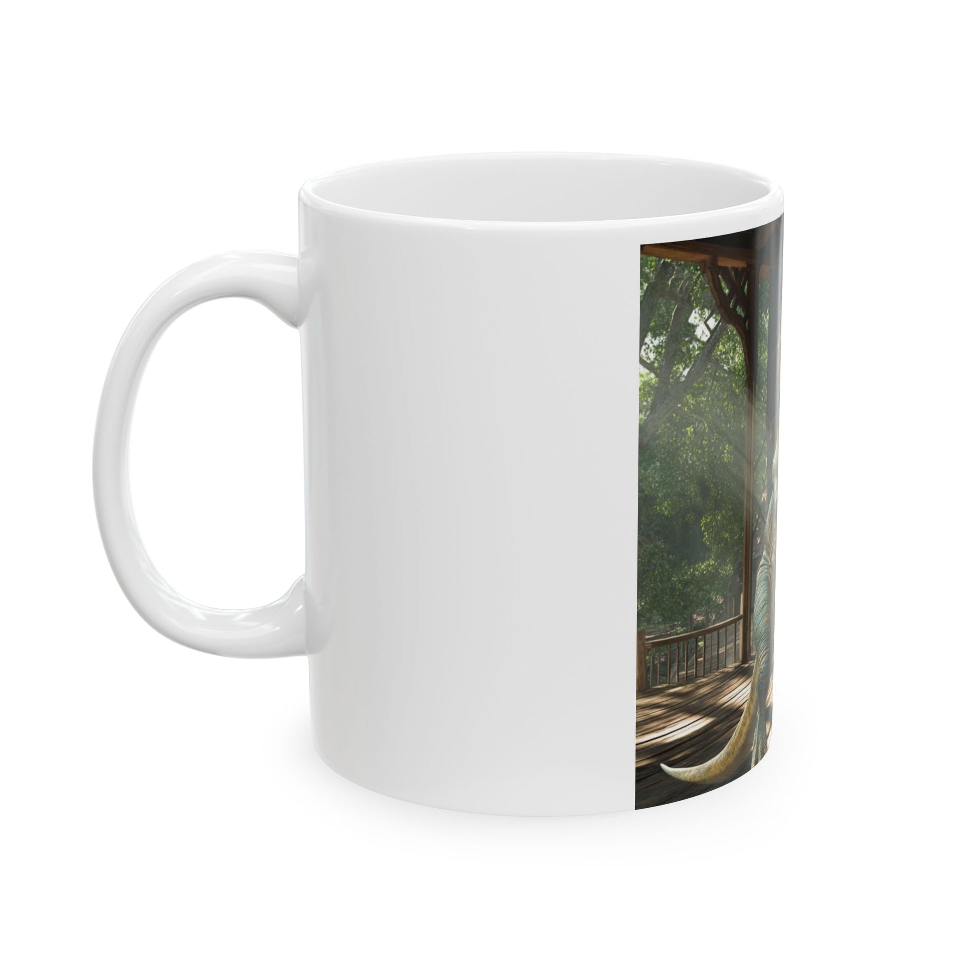Raptor Rex, T-Rex Dinosaur Mug,