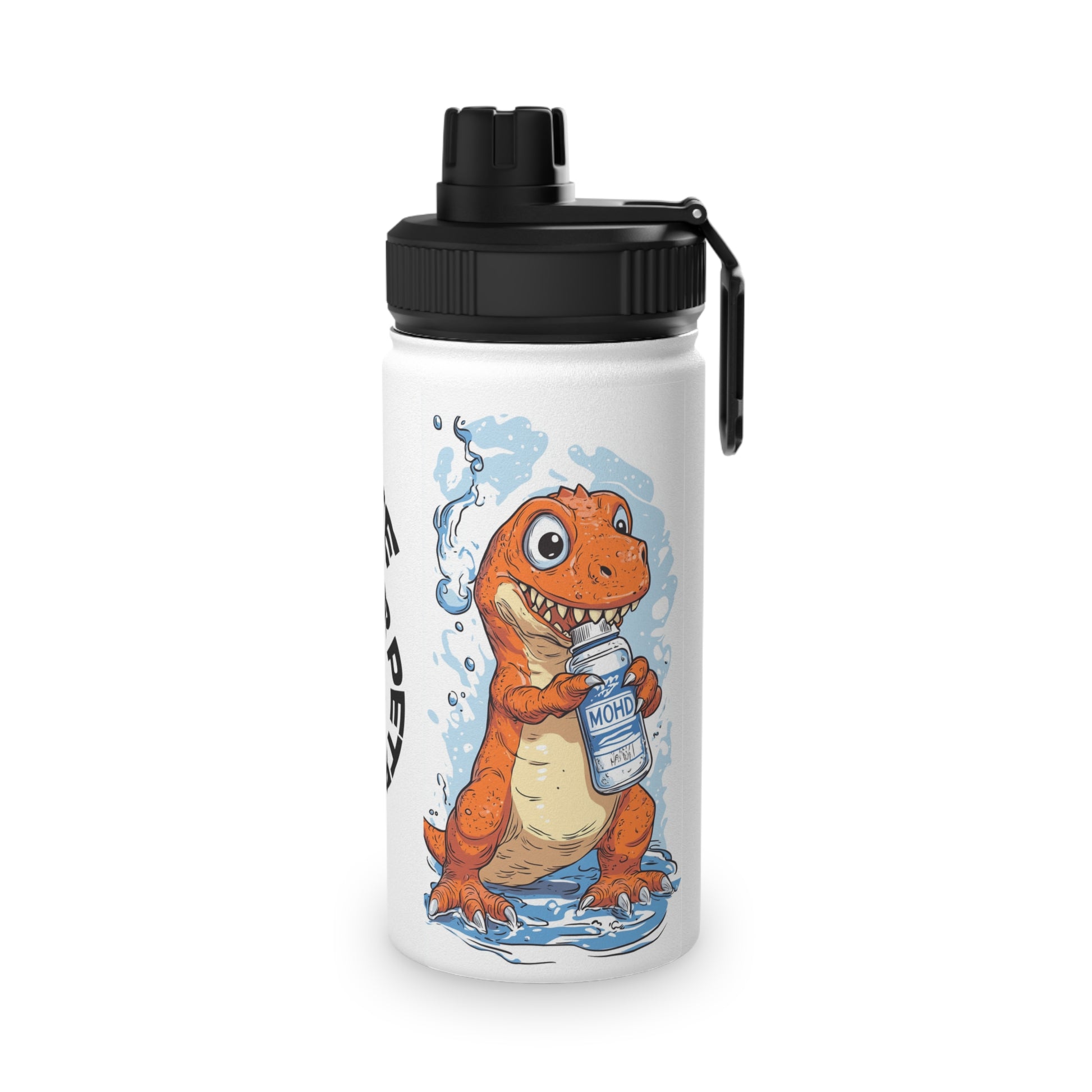 Water Bottle for Kids, Hydrate or Petrify Graphic, Fun Stainless Steel Dinosaur Theme, Sports Bottle for Active Lifestyle, Gifts for [...]