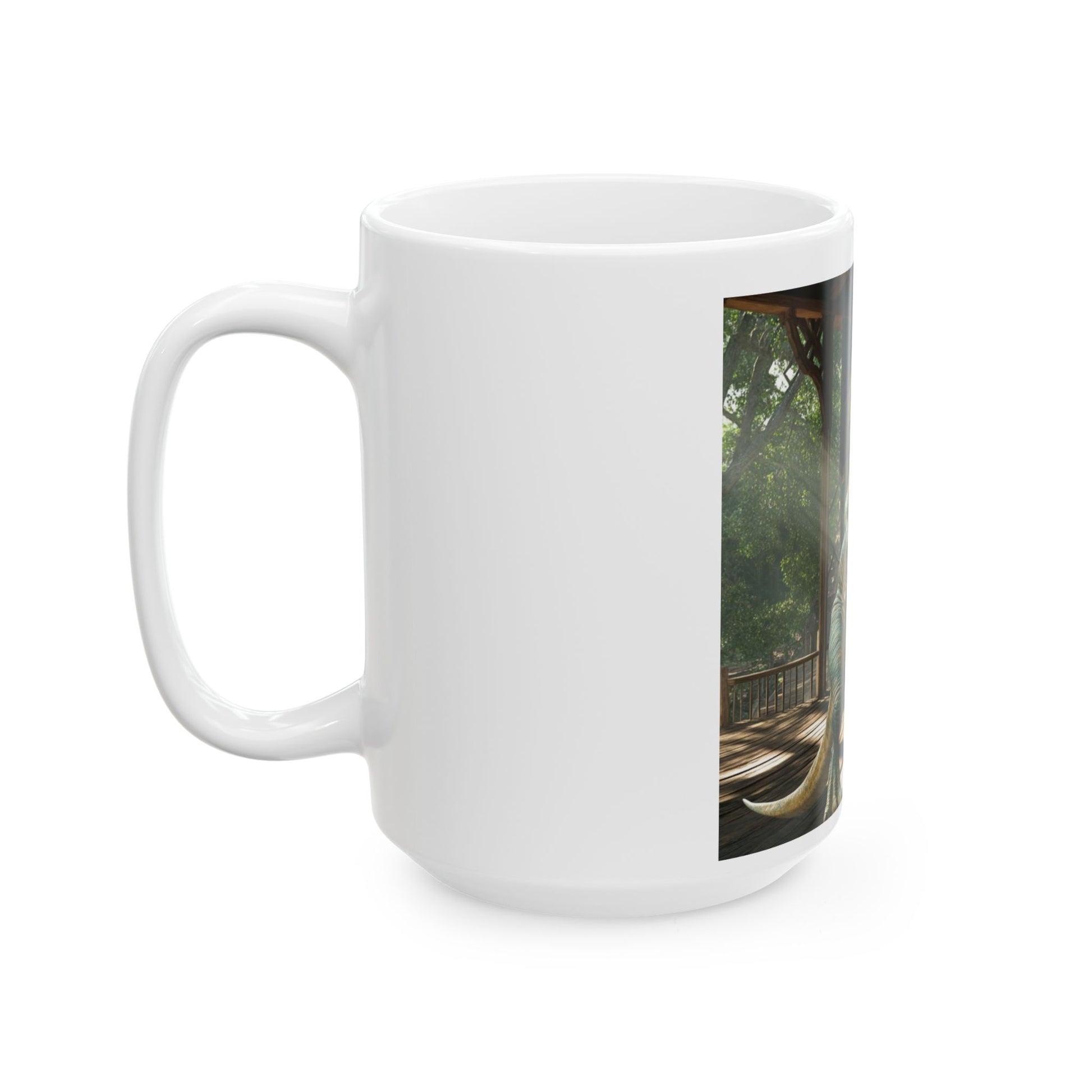 Raptor Rex, T-Rex Dinosaur Mug,