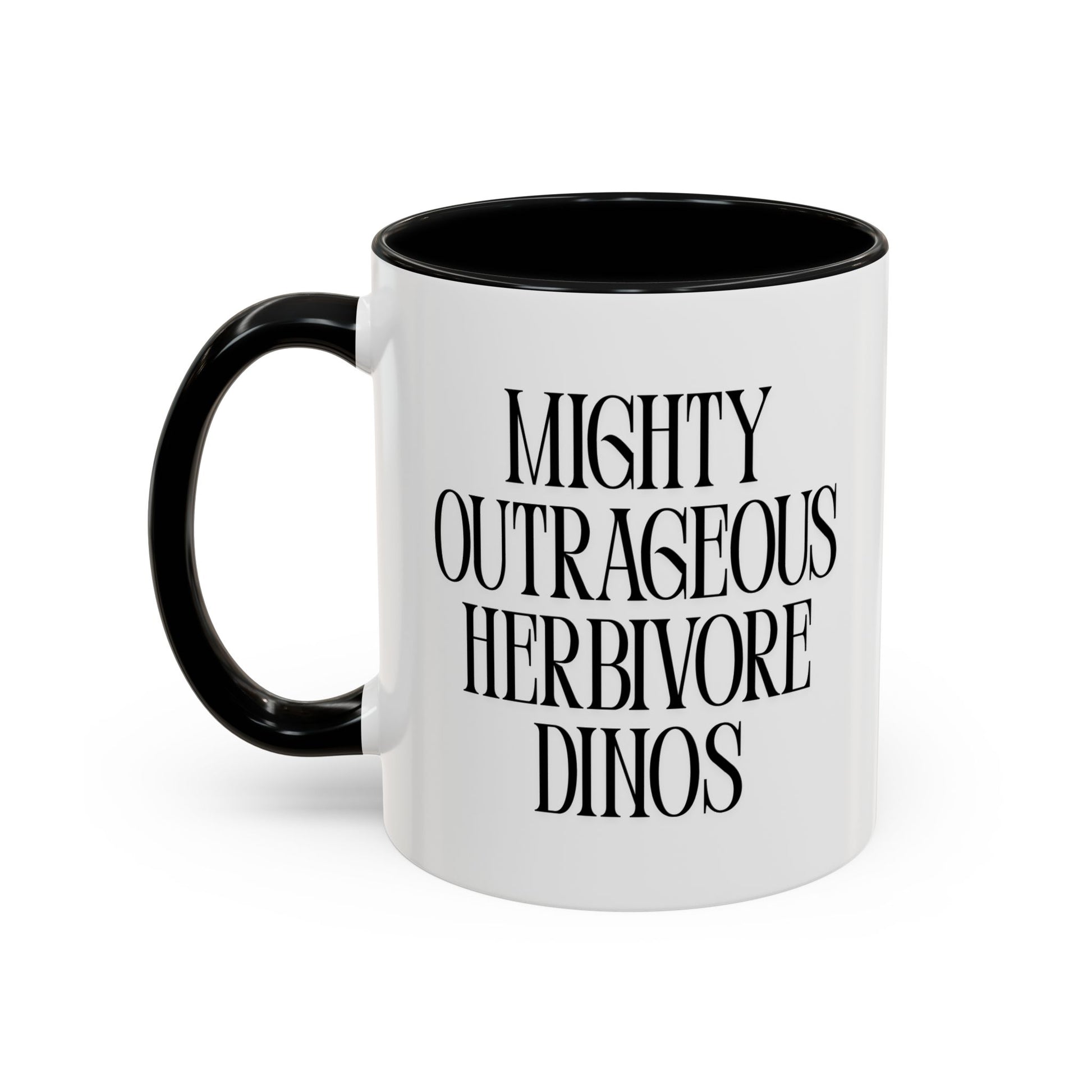 Thagomizer "Mind the Tail" Dinosaur Mug, Fun Gift for Dinosaur Lovers, Unique Office Cup, Birthday Present, Whimsical Tea or Coffee Mug