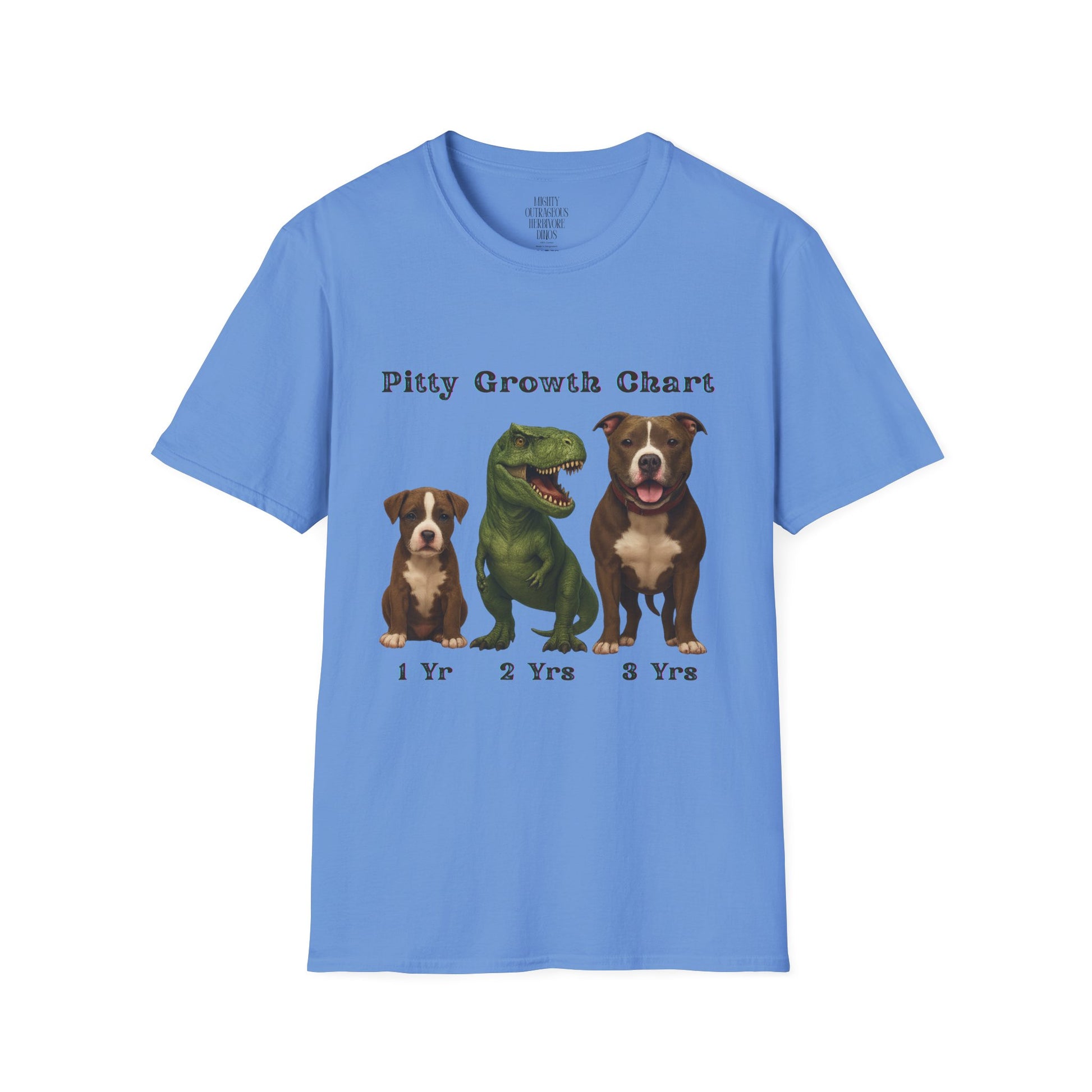 Whimsical Pet-Themed T-Shirt - Perfect for Dog Lovers, Dino-Dog Trainers, Gifts for Pet Owners, Casual Wear, Fun Statement Tee