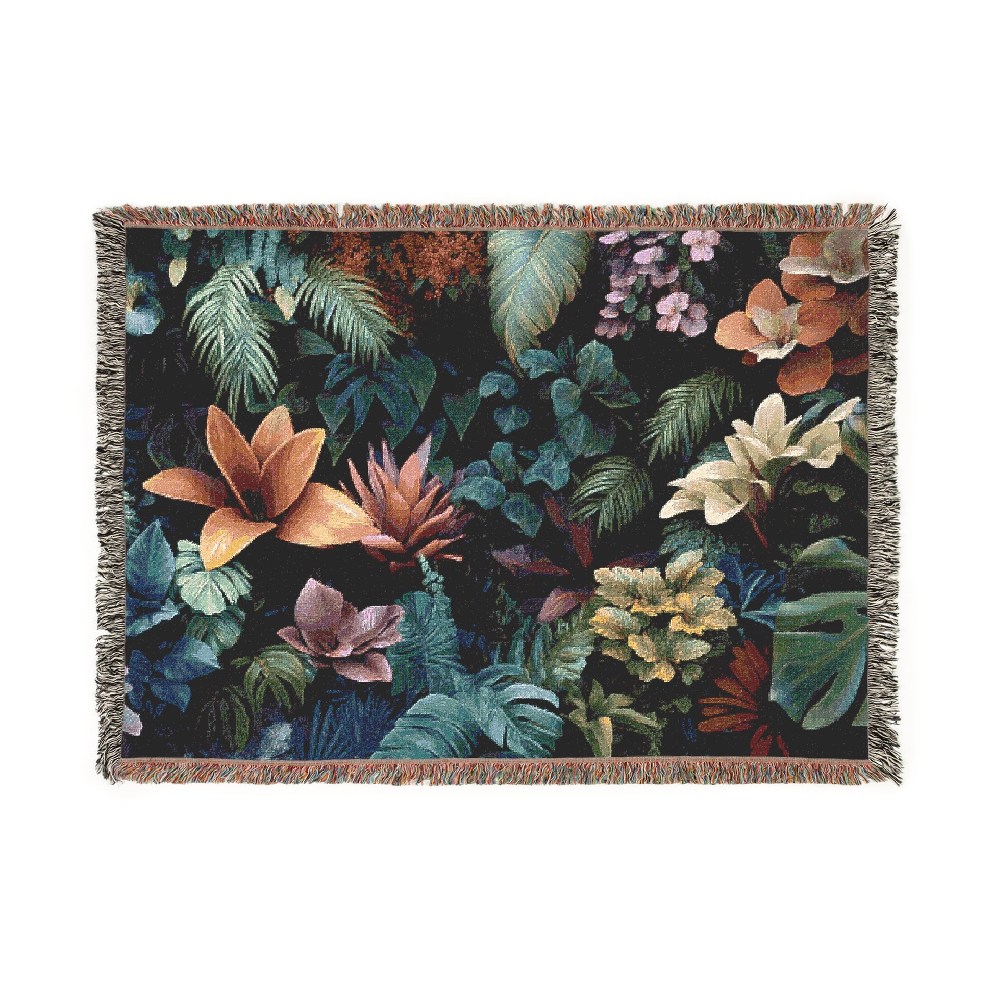 Floral Woven Blanket - Cozy Home Decor, Perfect for Gift Giving, Boho Bedroom Style, Nature Lover's Throw, Ideal for Weddings and [...]