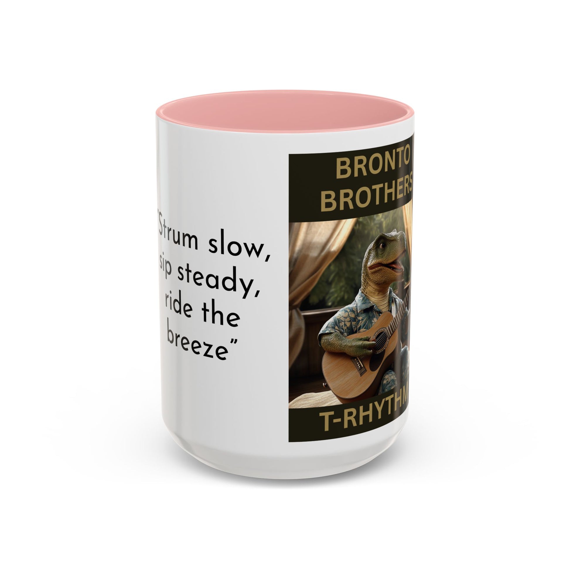 T-Rhythm Collector Dinosaur Coffee Mug - Fun Dino Design for Music Lovers