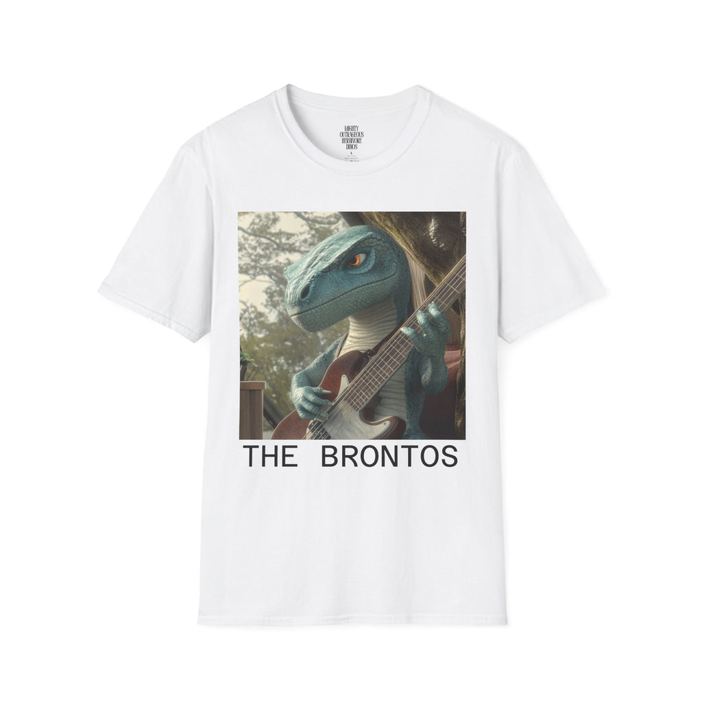 T-Shirt for Dinosaur Lovers and Gifts feat. The Brontos' band 2025 Summer Tour Collectable Logo