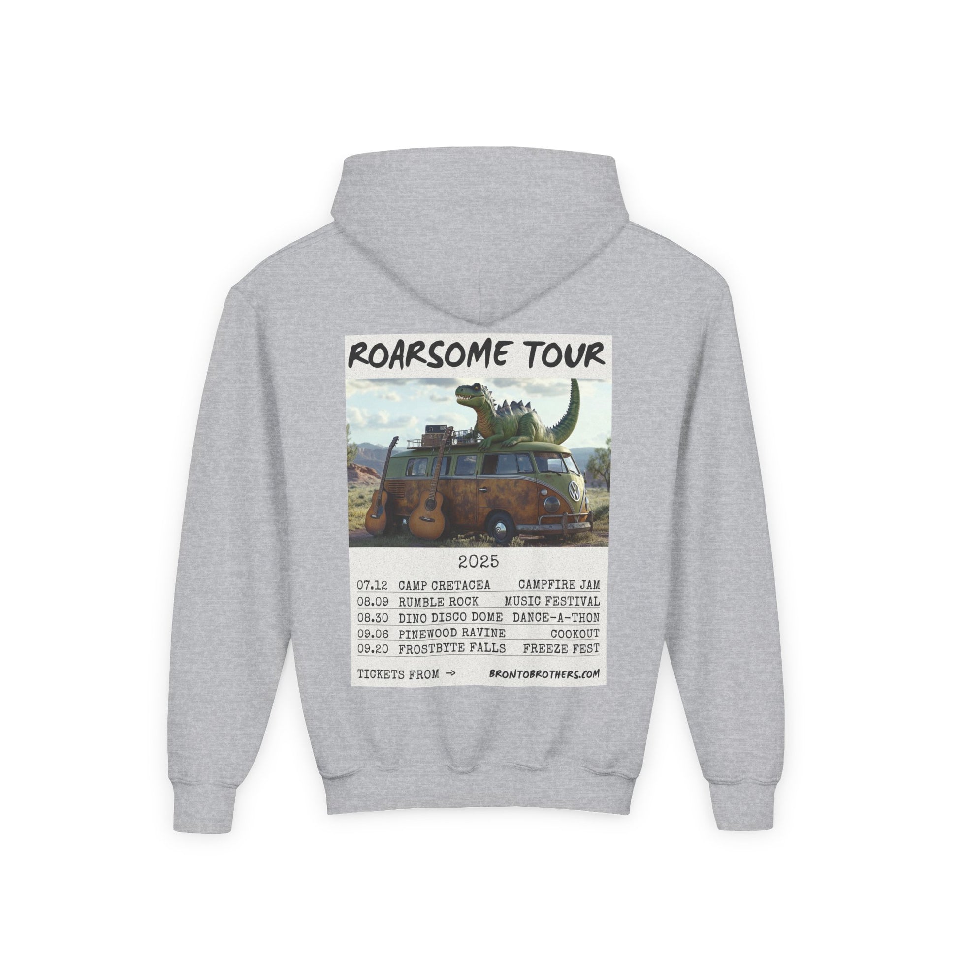 Dinosaur Adventure Hoodie for Kids | Back to School, Fun Tour, Gifts for Young Explorers, Dinosaur Lovers, Cozy 2025