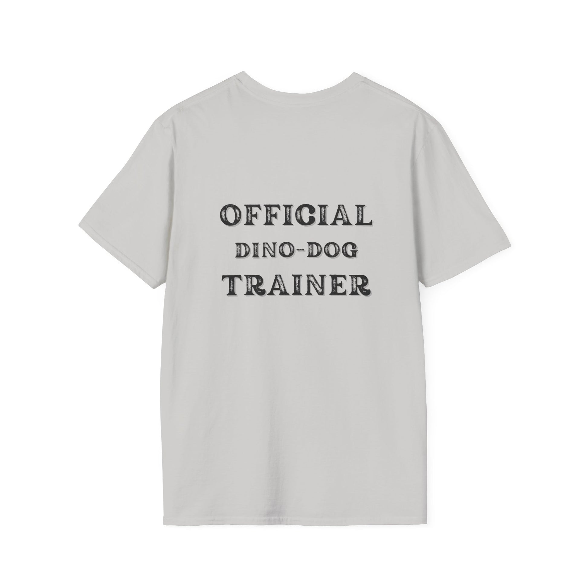 Whimsical Pet-Themed T-Shirt - Perfect for Dog Lovers, Dino-Dog Trainers, Gifts for Pet Owners, Casual Wear, Fun Statement Tee