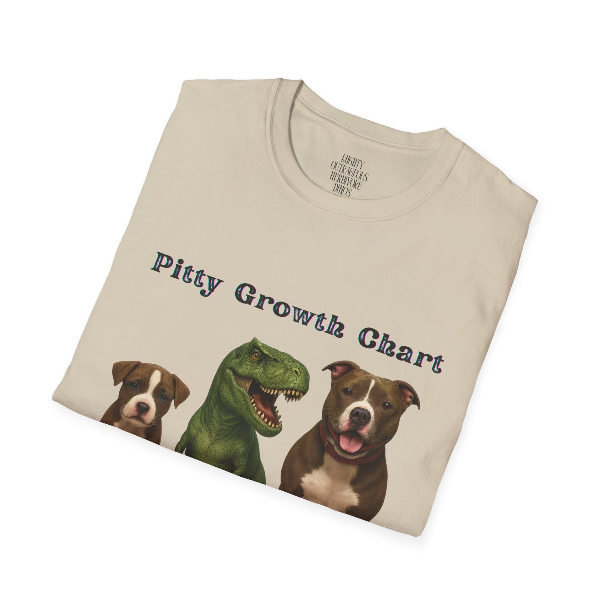 Whimsical Pet-Themed T-Shirt - Perfect for Dog Lovers, Dino-Dog Trainers, Gifts for Pet Owners, Casual Wear, Fun Statement Tee