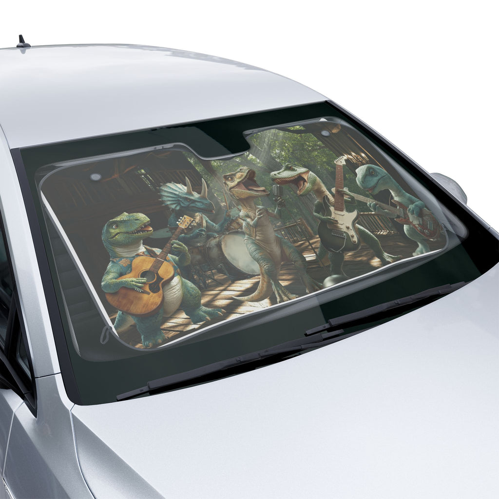 Dinosaur Car Sun Shades - Fun Vehicle Accessories, Sun Protection, Car Interior Decor, Gifts for Dinosaur Lovers, Summer Essentials