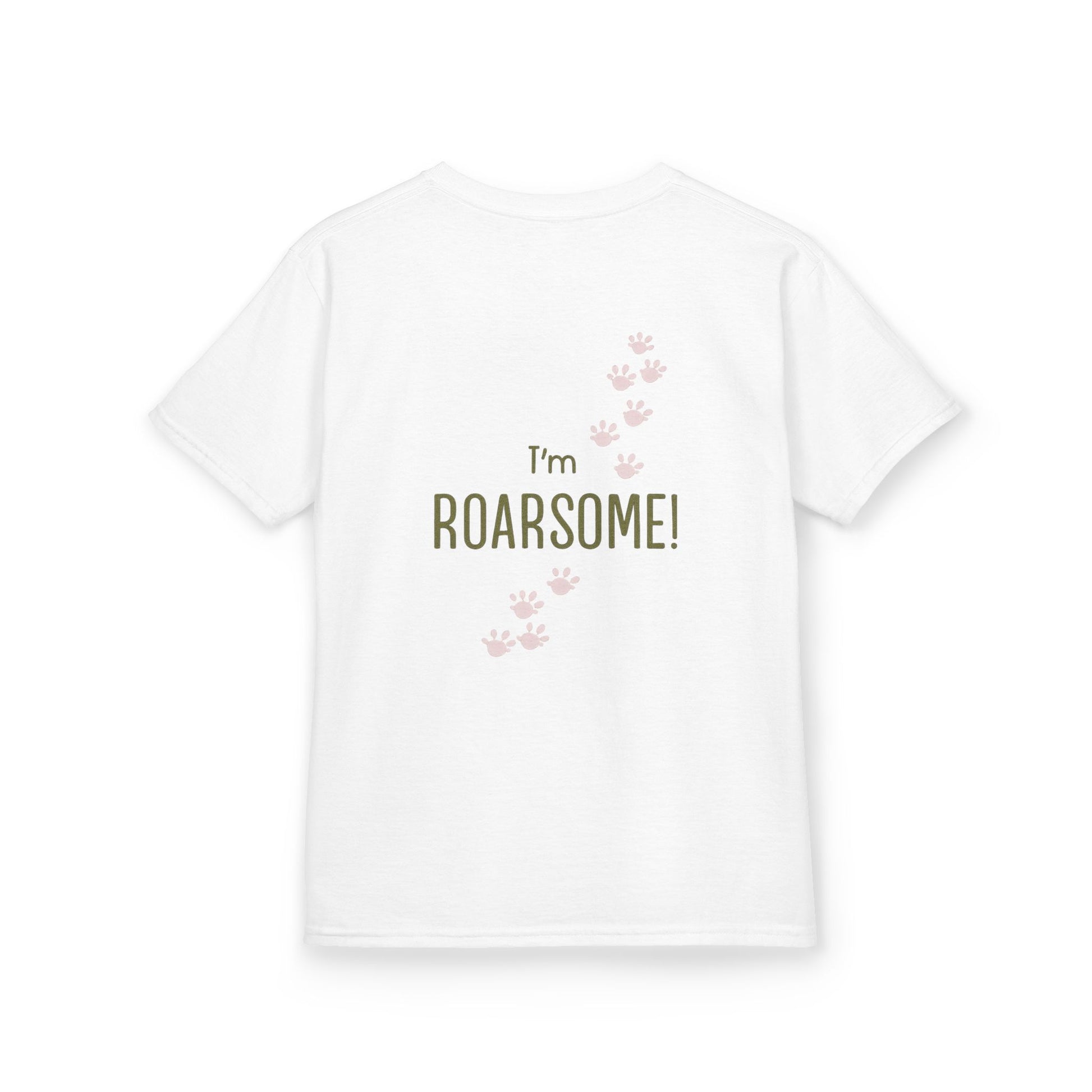 Roarsome Kids Tee, Cute Dinosaur T-Shirt for Boys & Girls, Perfect for Birthdays, Playdates, or Everyday Fun!