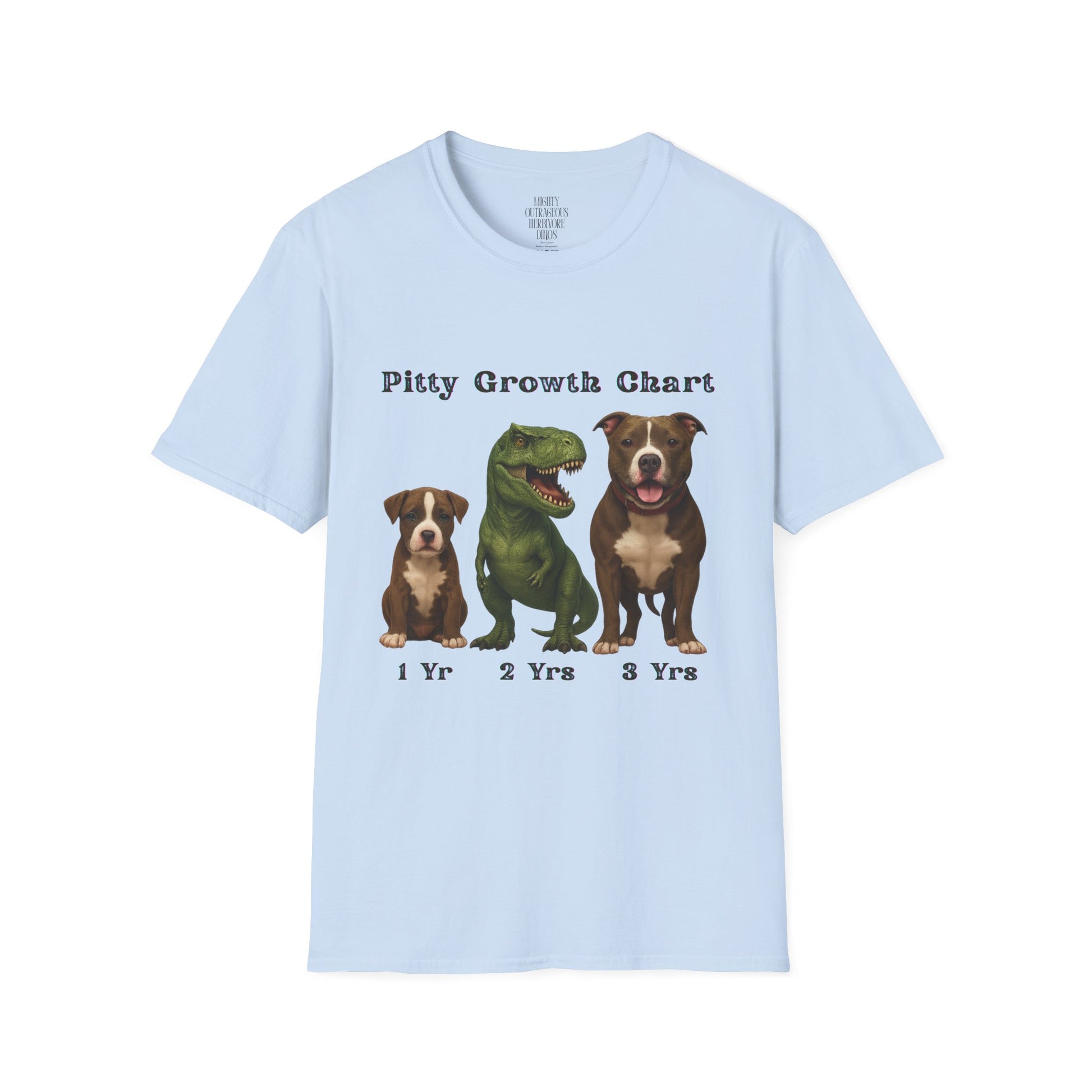 Whimsical Pet-Themed T-Shirt - Perfect for Dog Lovers, Dino-Dog Trainers, Gifts for Pet Owners, Casual Wear, Fun Statement Tee