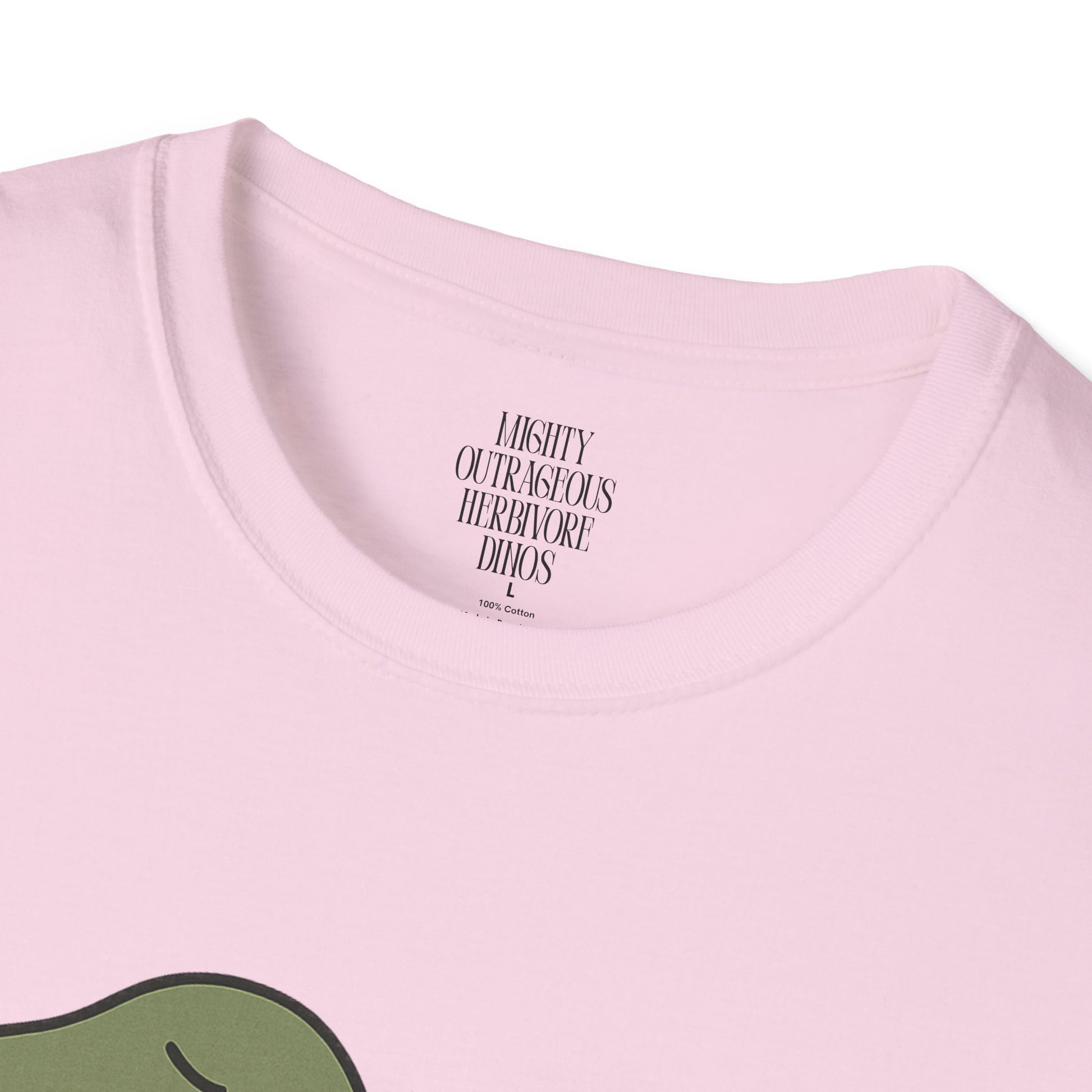 Funny Dinosaur T-Shirt, Cute Gift for Dino Lovers, Tiny Arms Big Emotions Tee, Unisex Softstyle Tee, Quirky Fashion, Humor Shirt
