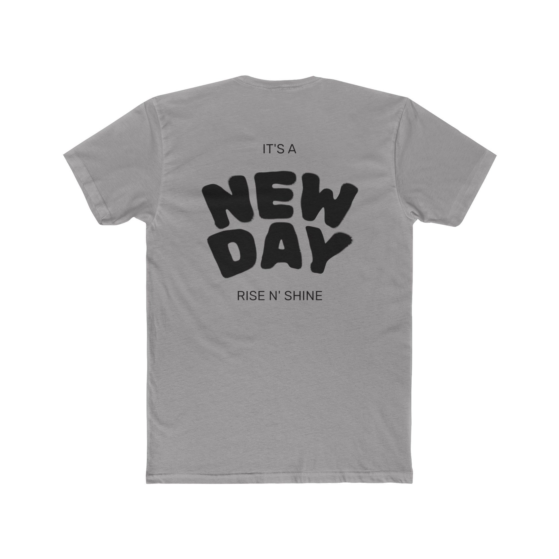 Fun Dino-Themed Unisex Cotton Crew Tee - Perfect for Casual Wear, Gift for Animal Lovers, Morning Motivation, Birthday, or Everyday Style