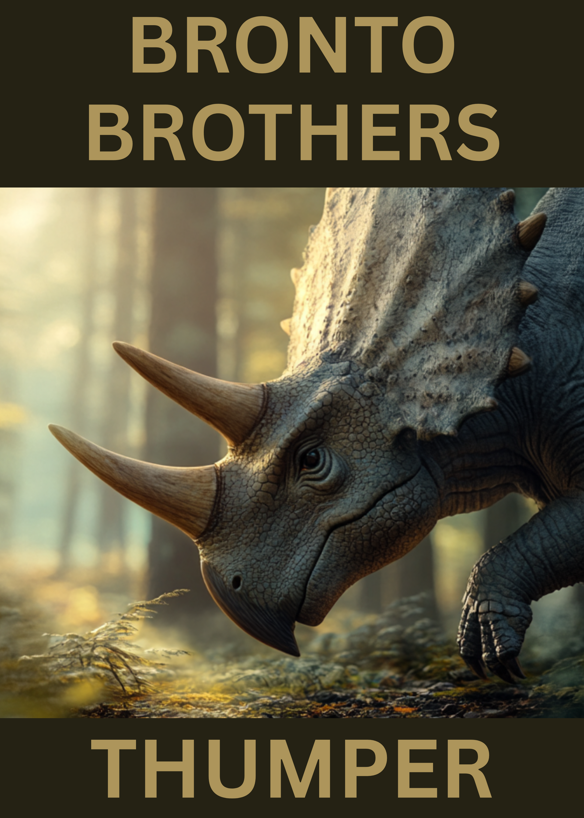 Thumper the Drummer Bronto Brothers Collector Dinosaur Mug