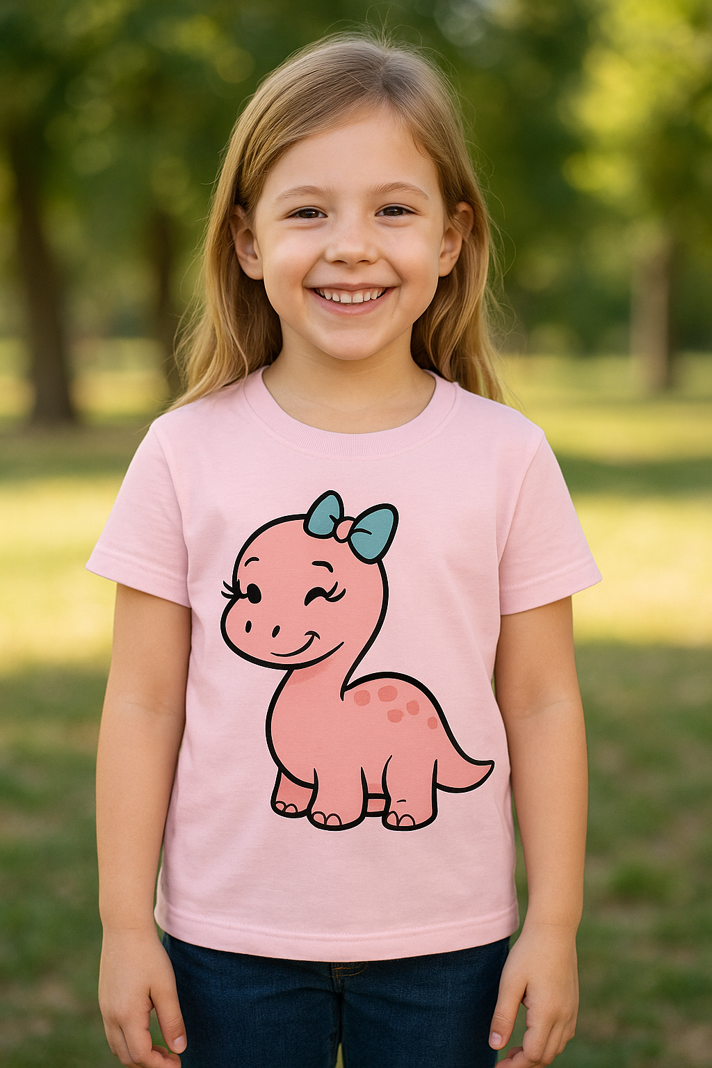 Cute Dinosaur Kids Tee, Funny Cute Top, Dino Shirt, Birthday Gift, Play, Everyday Wear, Kids Clothing, Summer Fun