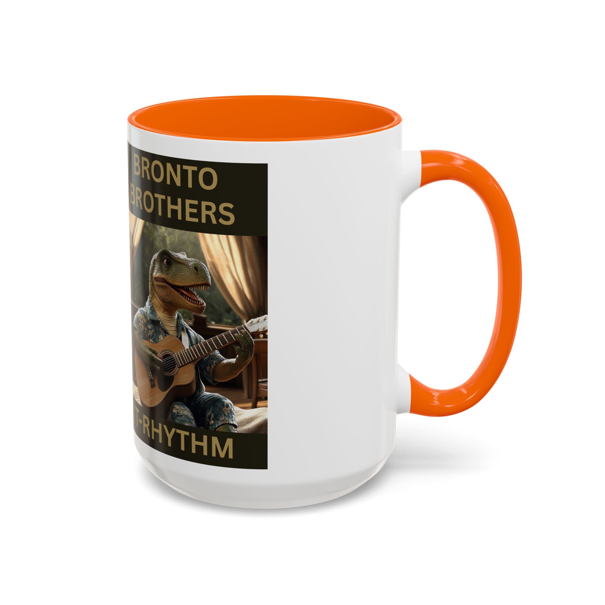 T-Rhythm Collector Dinosaur Coffee Mug - Fun Dino Design for Music Lovers