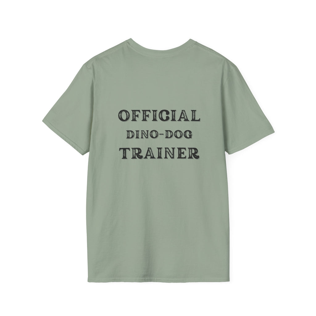 Whimsical Pet-Themed T-Shirt - Perfect for Dog Lovers, Dino-Dog Trainers, Gifts for Pet Owners, Casual Wear, Fun Statement Tee