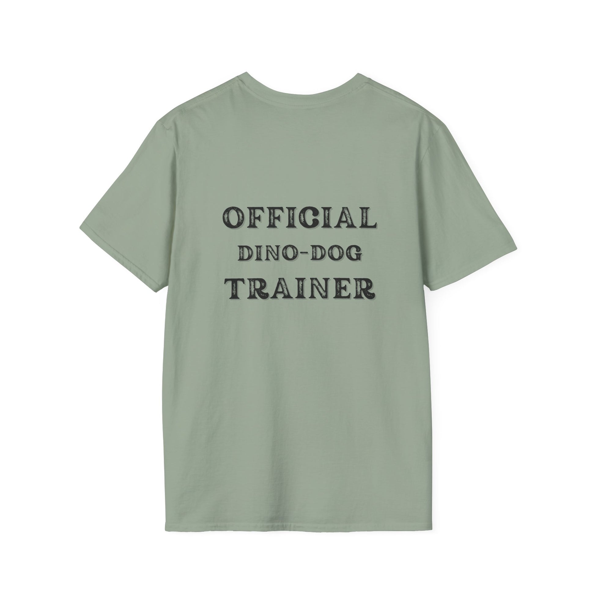 Whimsical Pet-Themed T-Shirt - Perfect for Dog Lovers, Dino-Dog Trainers, Gifts for Pet Owners, Casual Wear, Fun Statement Tee