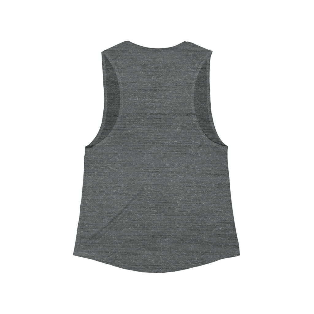 T-Rex Workout Tank - Fun Flowy Muscle Top, Perfect for Gym, Gifts for Fitness Lovers, Humor Tee, Leg Day Motivation