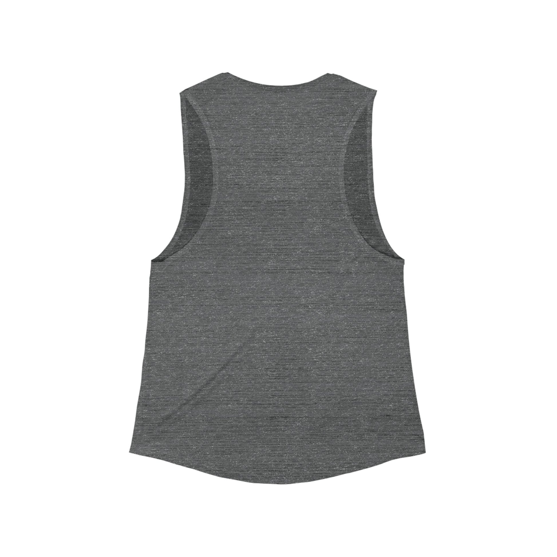 T-Rex Workout Tank - Fun Flowy Muscle Top, Perfect for Gym, Gifts for Fitness Lovers, Humor Tee, Leg Day Motivation