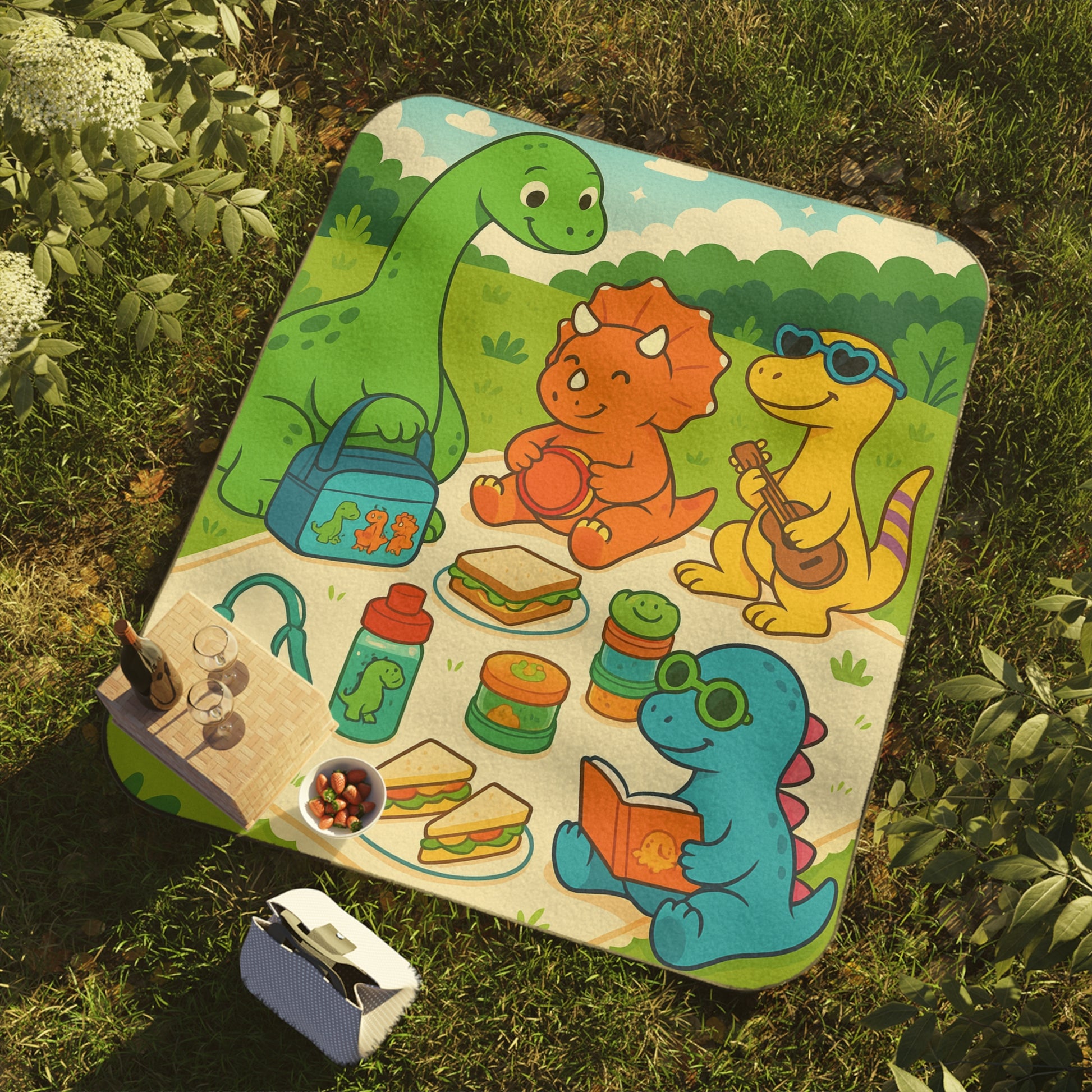 Picnic Blanket, Perfect for Kids Outdoor Adventures, Beach Days, Camping, and Gatherings, Portable and Stylish