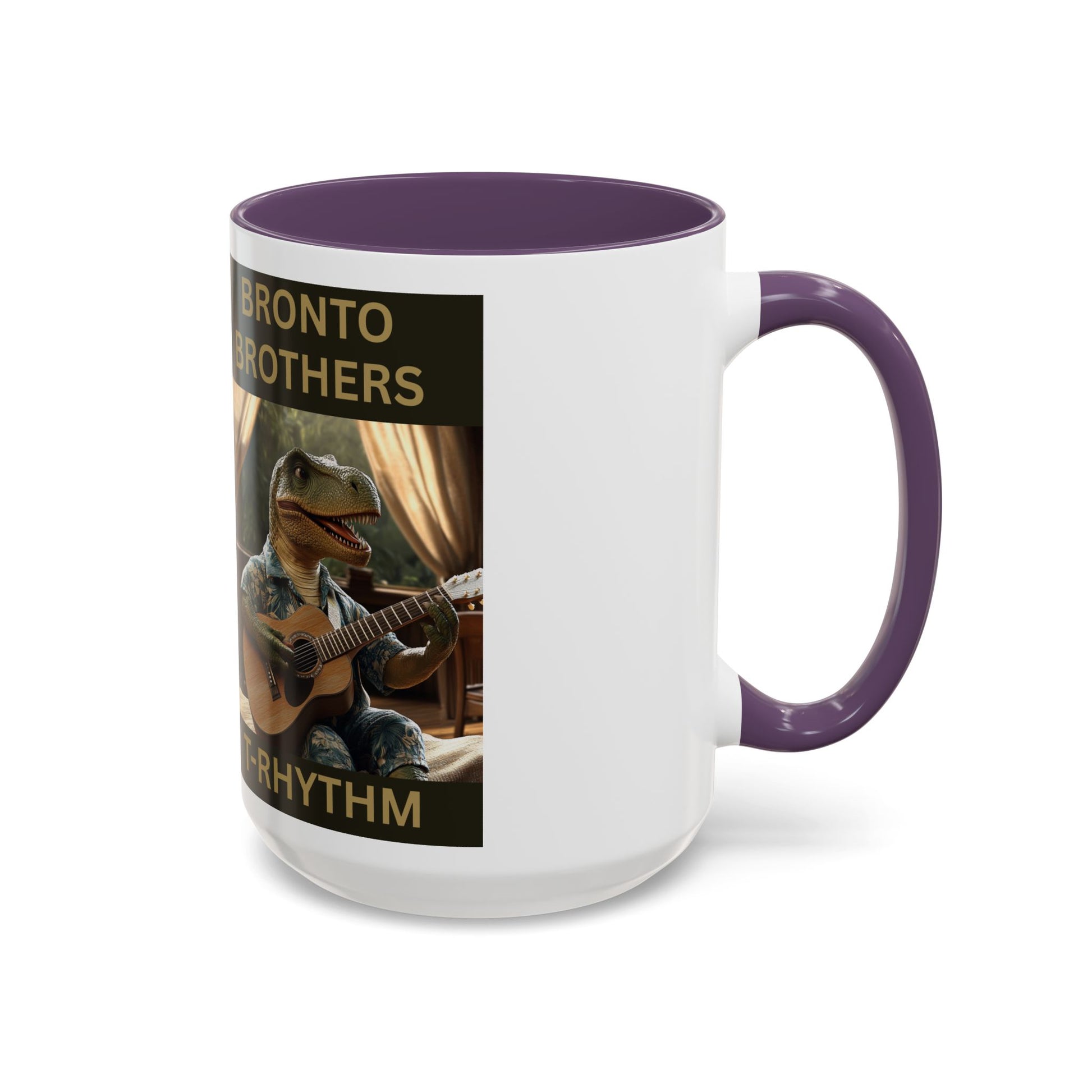 T-Rhythm Collector Dinosaur Coffee Mug - Fun Dino Design for Music Lovers