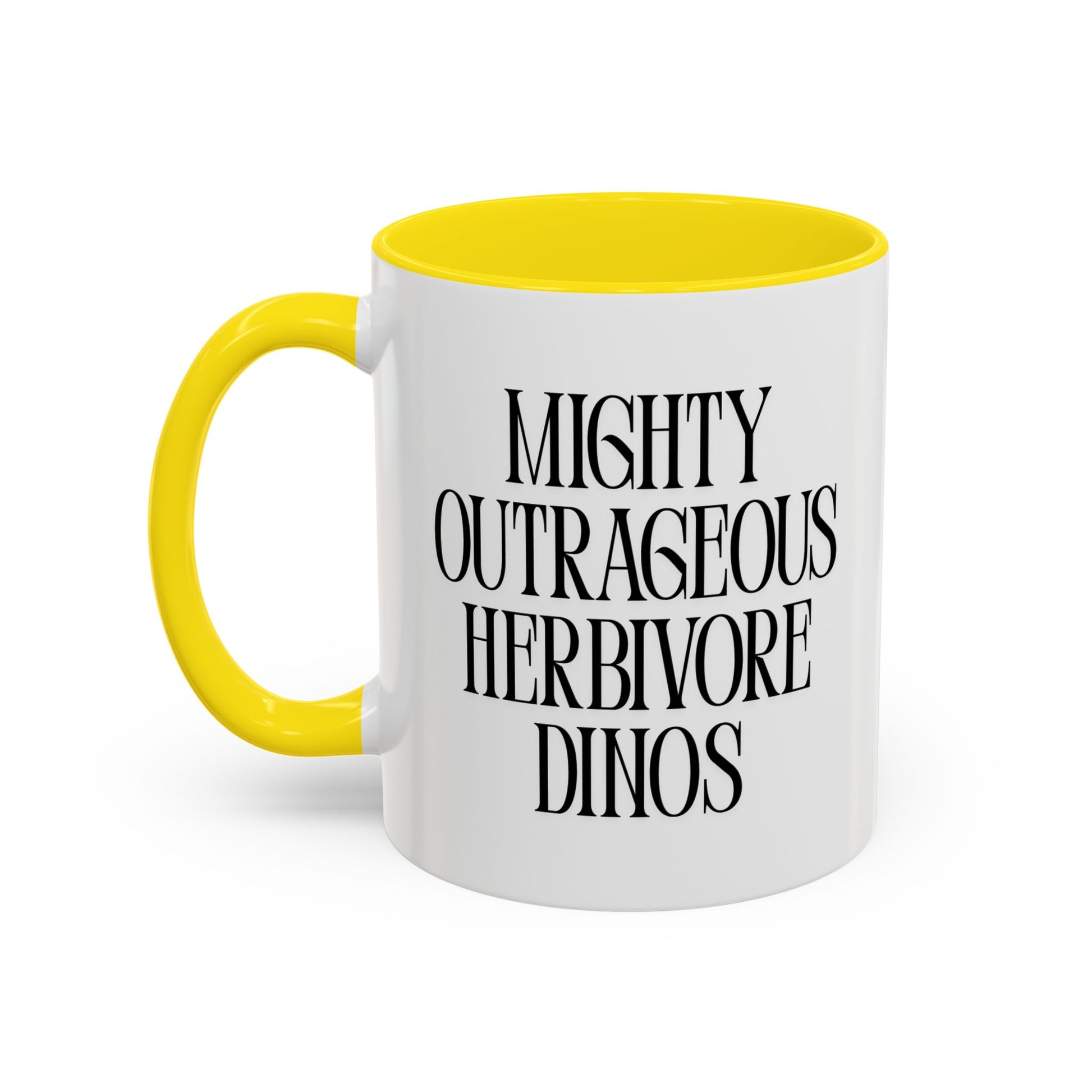 Thagomizer "Mind the Tail" Dinosaur Mug, Fun Gift for Dinosaur Lovers, Unique Office Cup, Birthday Present, Whimsical Tea or Coffee Mug