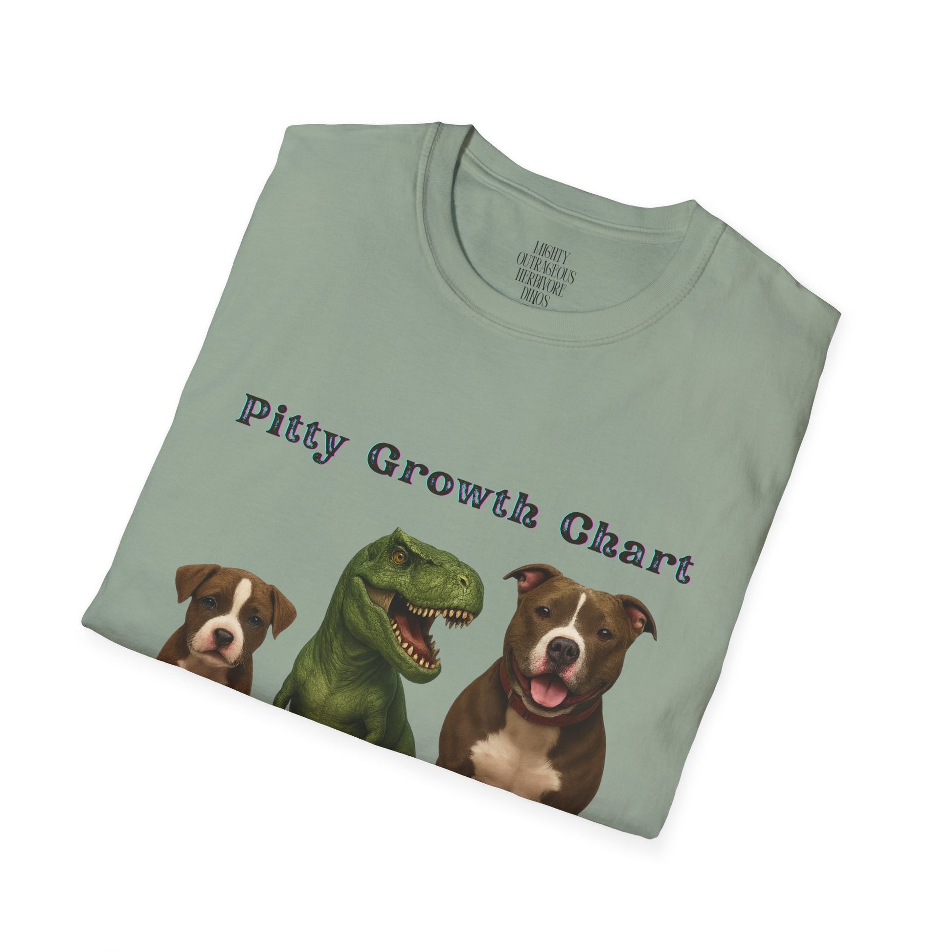 Whimsical Pet-Themed T-Shirt - Perfect for Dog Lovers, Dino-Dog Trainers, Gifts for Pet Owners, Casual Wear, Fun Statement Tee