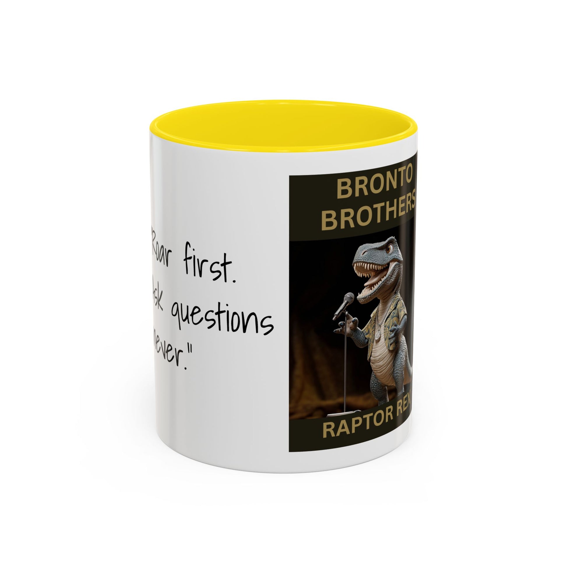 Raptor Rex Collector Dinosaur Coffee Mug - Fun Dino Mug for Dinosaur Lovers, Gift for Birthdays, Anniversaries, Collector's Item