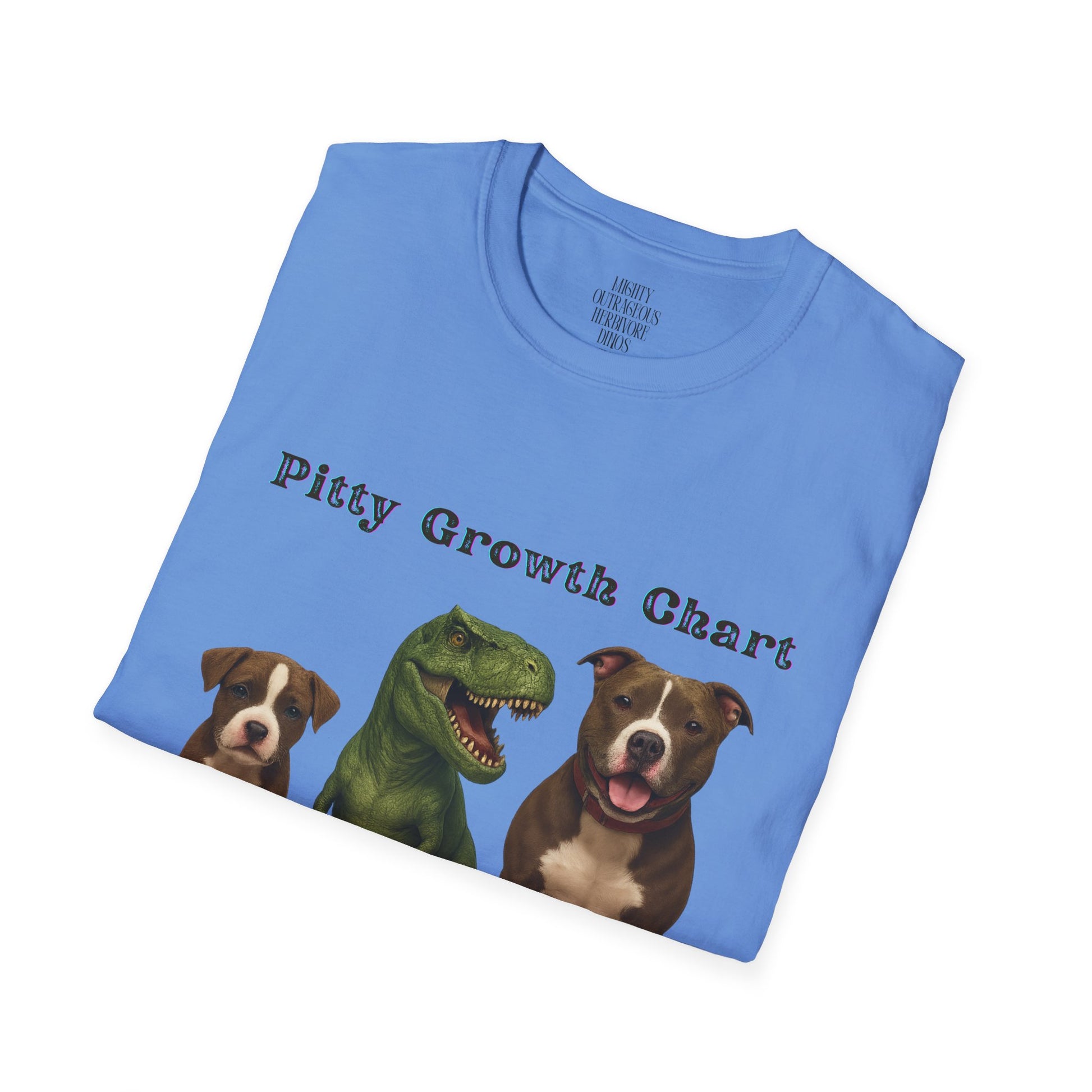 Whimsical Pet-Themed T-Shirt - Perfect for Dog Lovers, Dino-Dog Trainers, Gifts for Pet Owners, Casual Wear, Fun Statement Tee