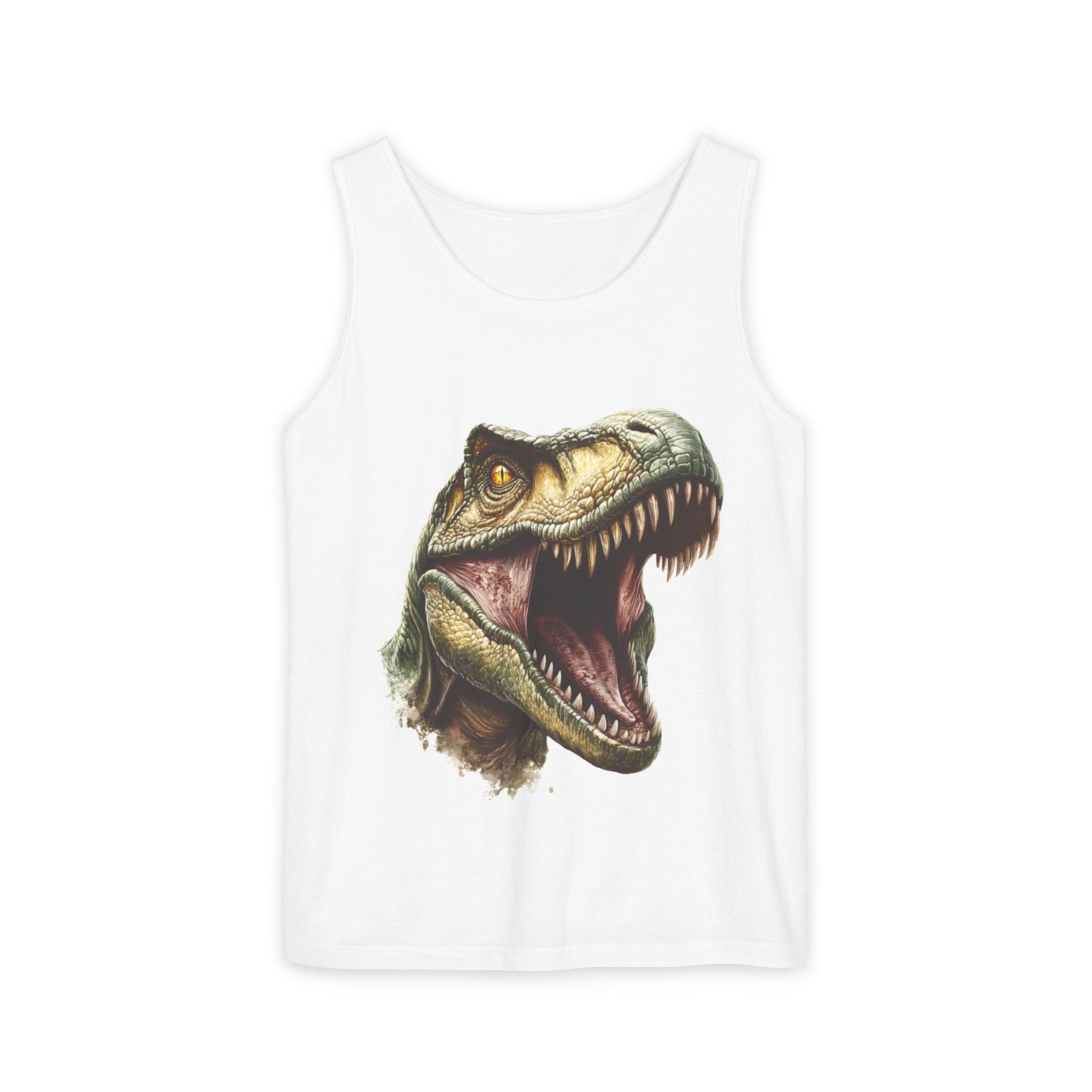 Unisex  Tank Top for Dinosaur Lover's - Perfect for Summer Fun, Casual Wear, Dinosaur Enthusiasts, Gifts for Kids, Beach Day Attire