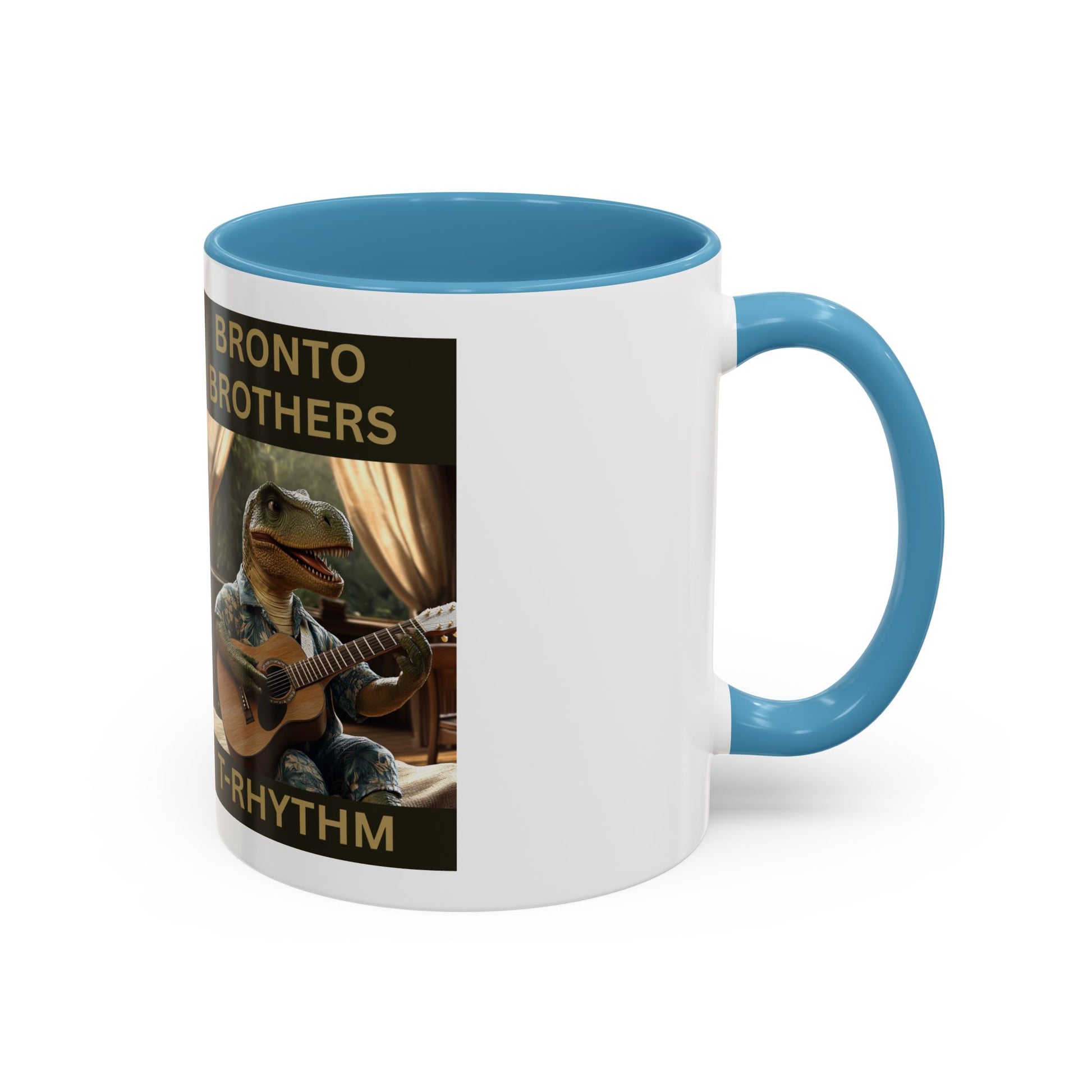 T-Rhythm Collector Dinosaur Coffee Mug - Fun Dino Design for Music Lovers